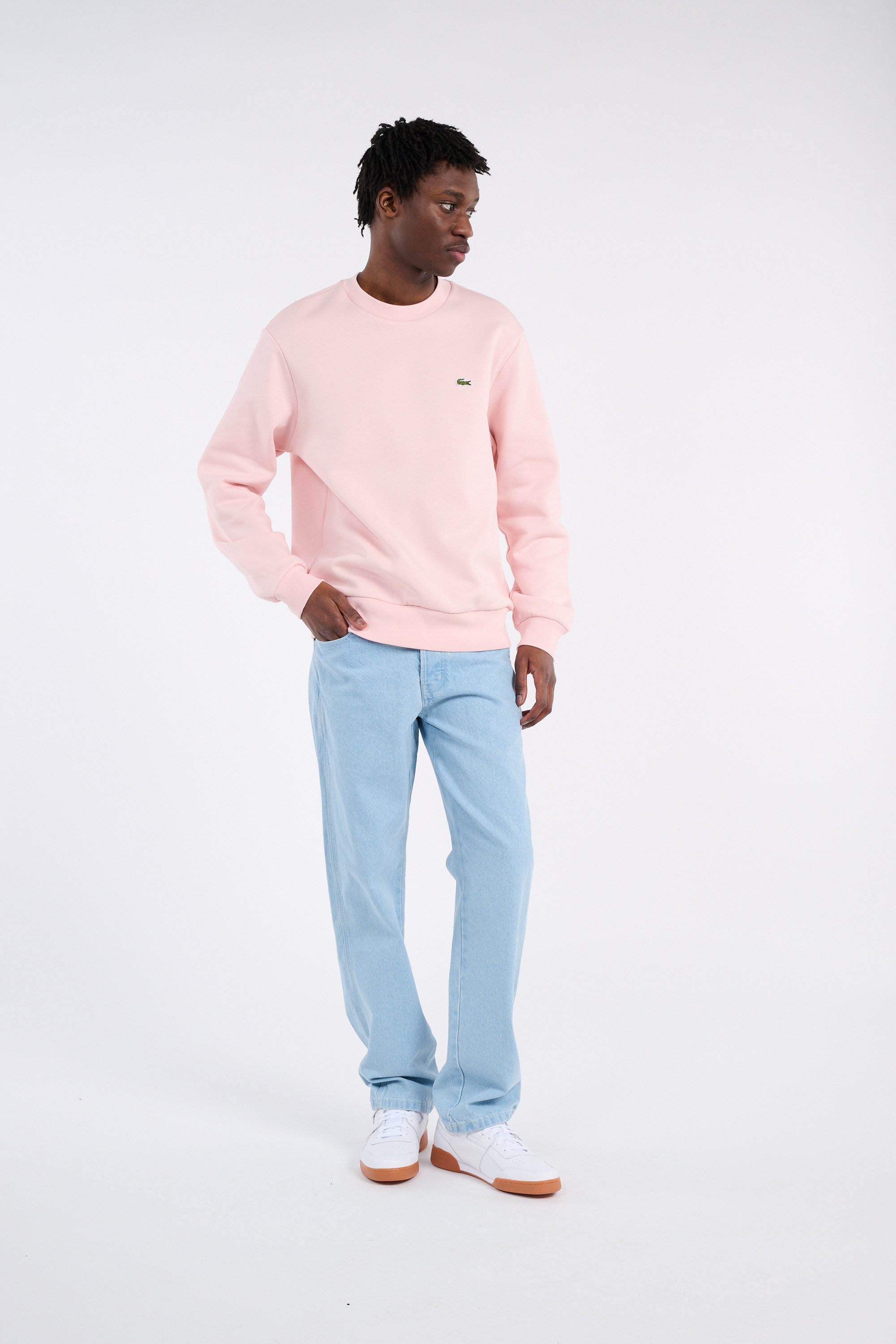 Sweatshirt sweat LACOSTE Rose