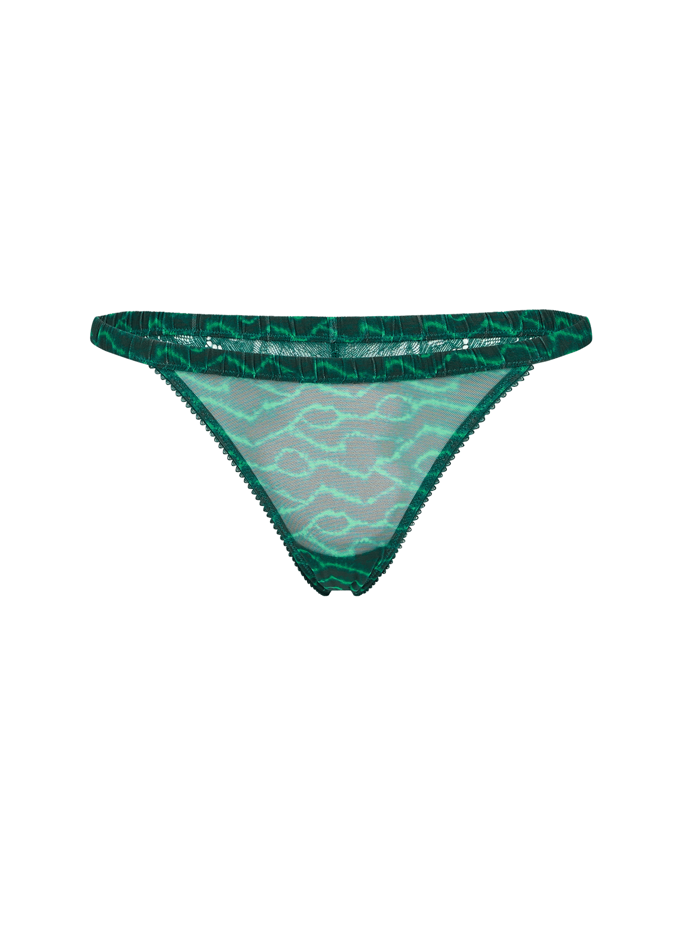 Culotte imprimée LOVE STORIES Vert
