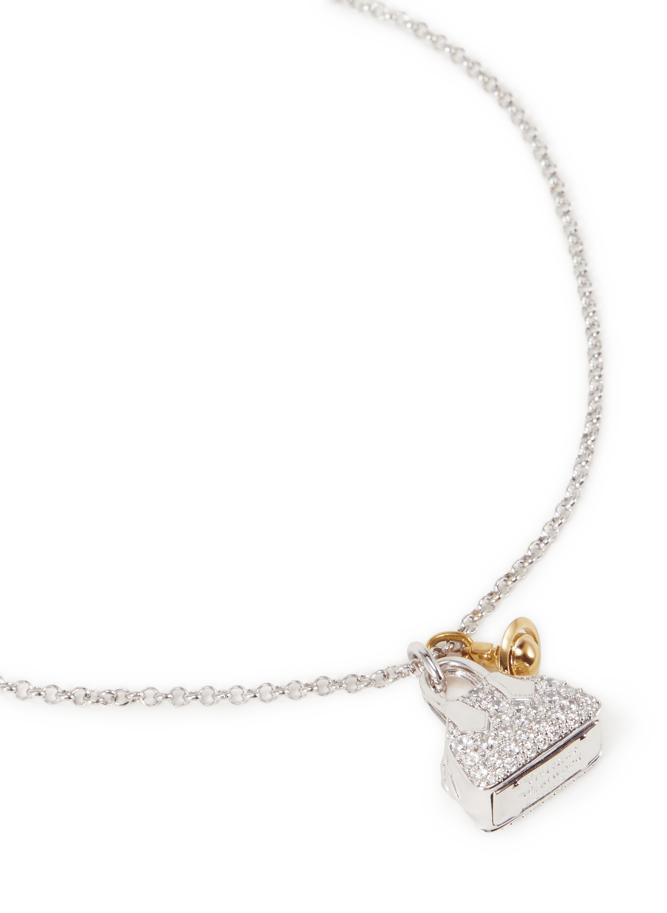 Collier pendatif sac VIVIENNE WESTWOOD Argent