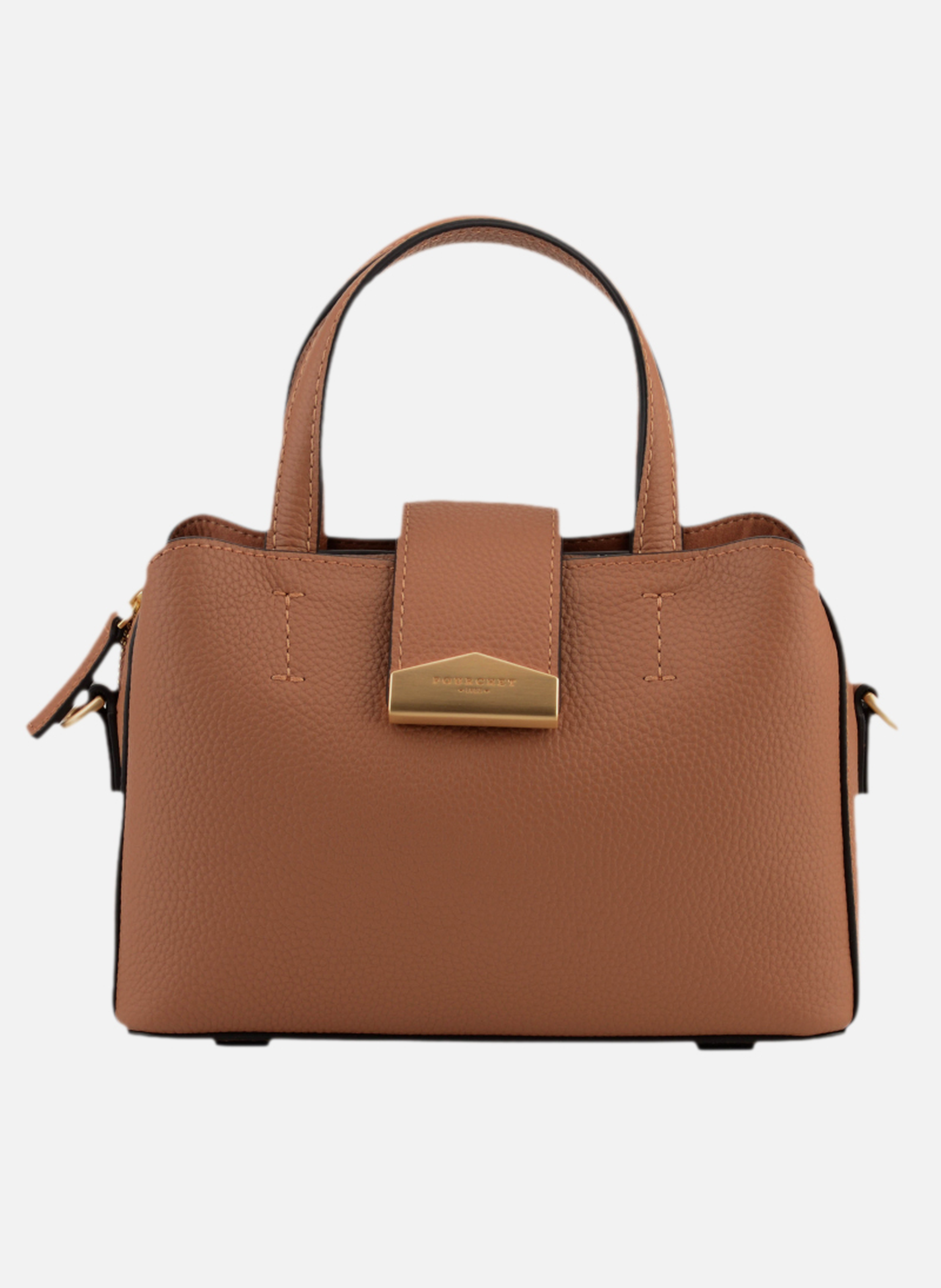 Cavalcade | sac porté épaule mm en cuir de vachette POURCHET Doré