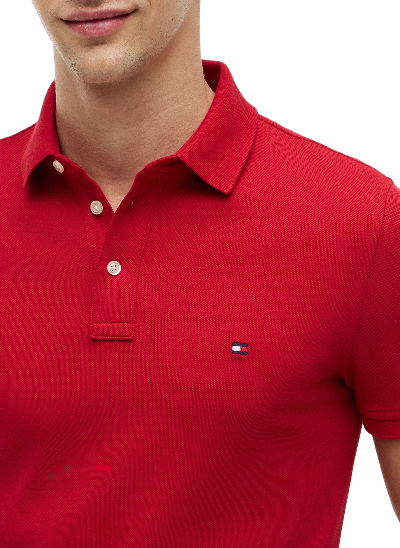 Iconic 1985 organic cotton polo shirt | Red TOMMY HILFIGER Men