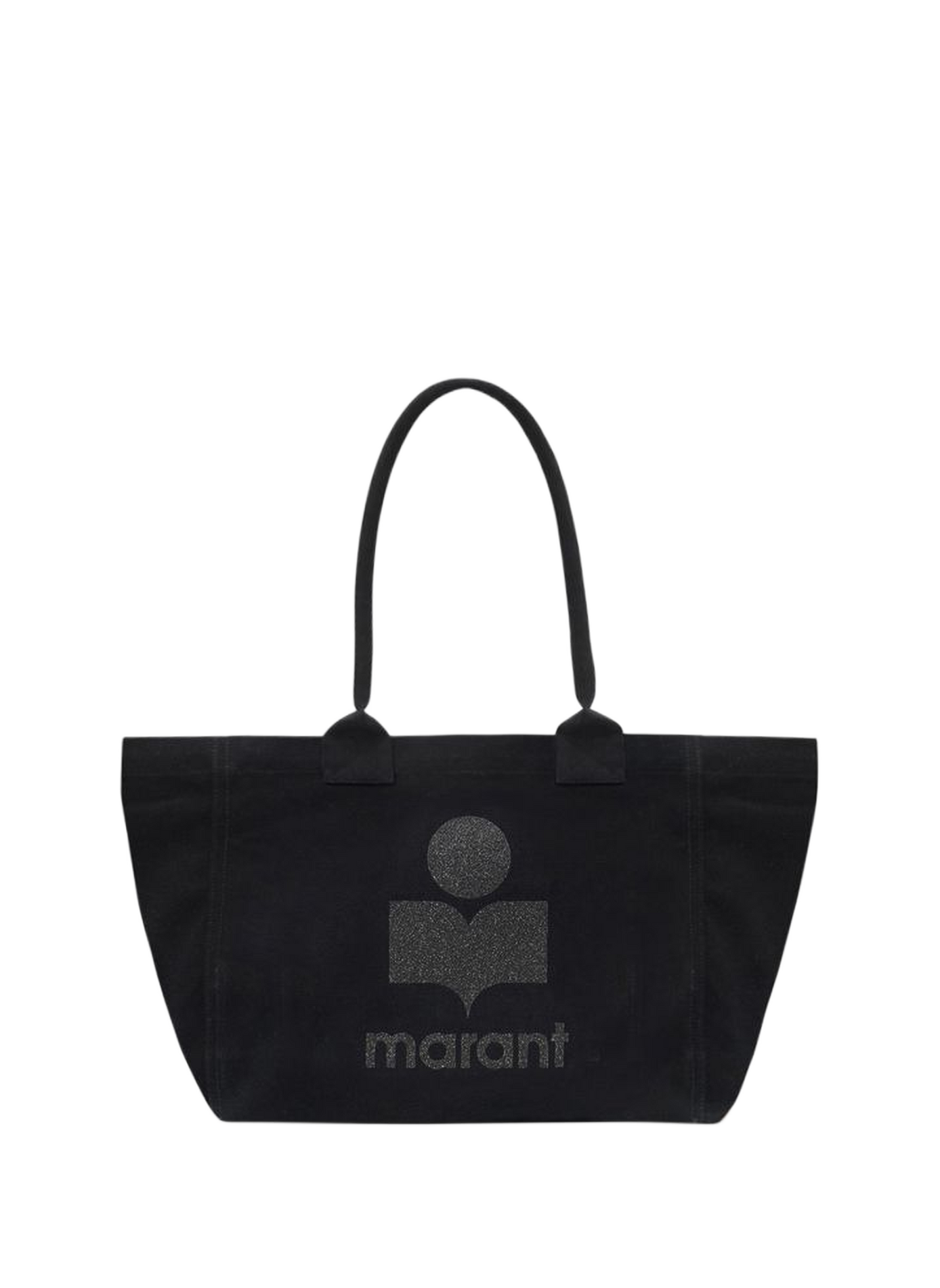 Yenky cotton zip-up logo bag ISABEL MARANT Black