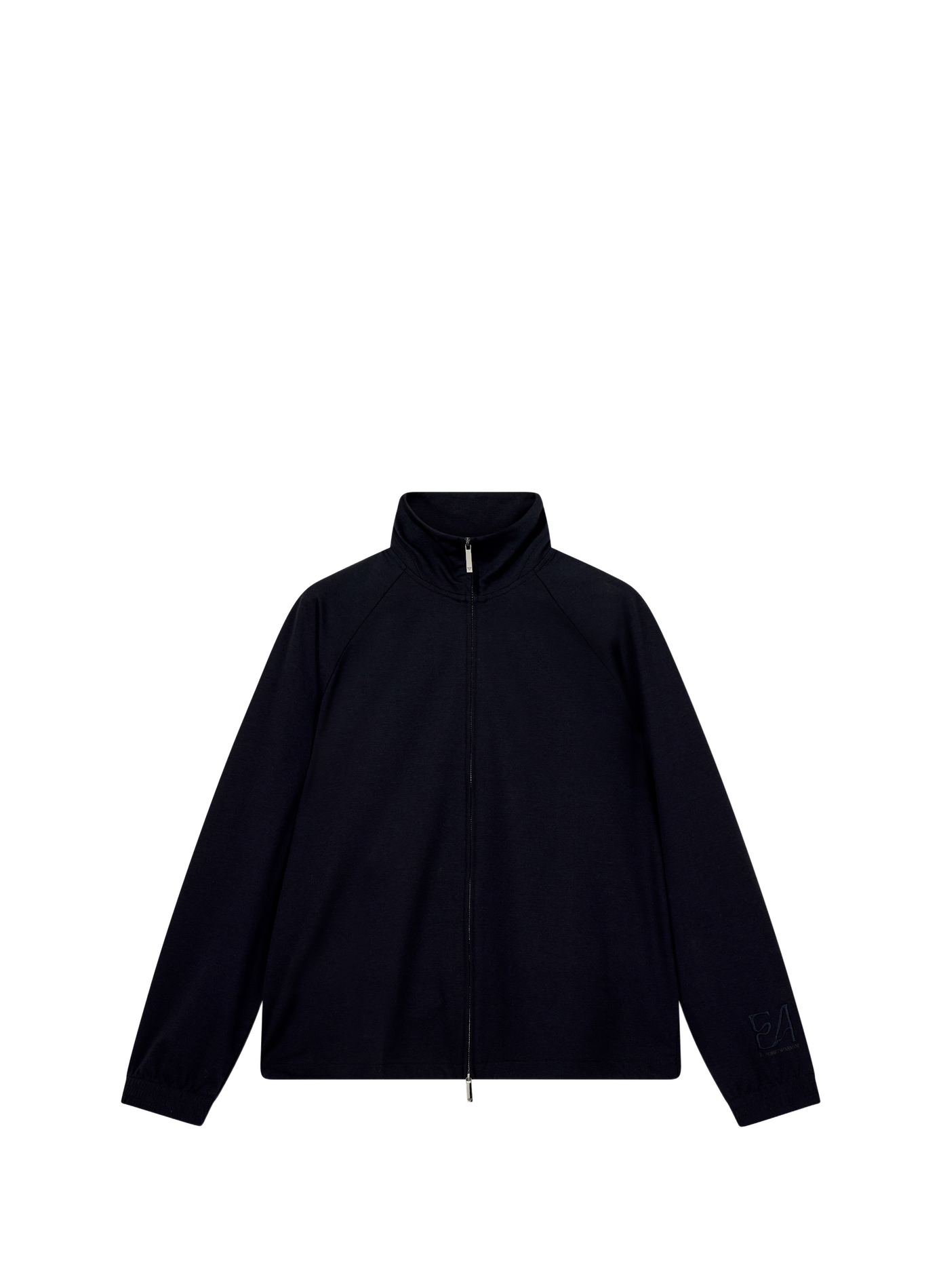 Zip-up high-neck jacket EMPORIO ARMANI Blue