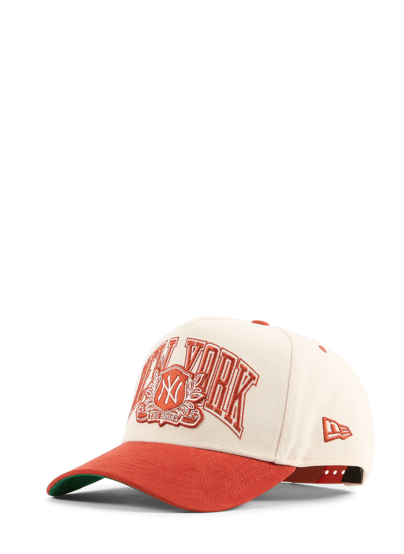 Tweekleurige pet met geborduurd logo van katoen. NEW ERA Veelkleurig