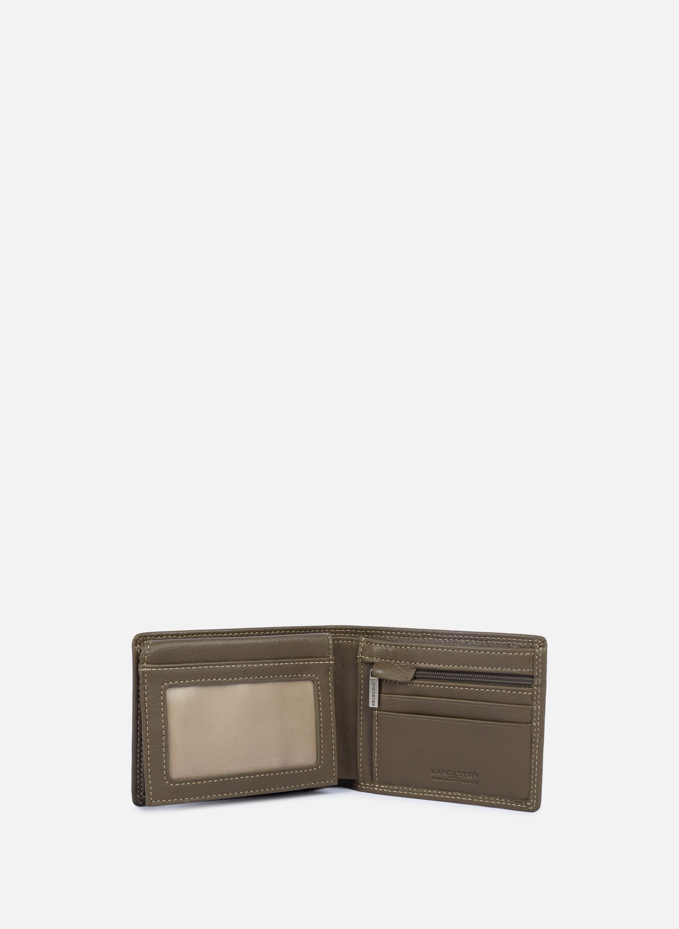 Porte-cartes - soft vintage LANCASTER Kaki