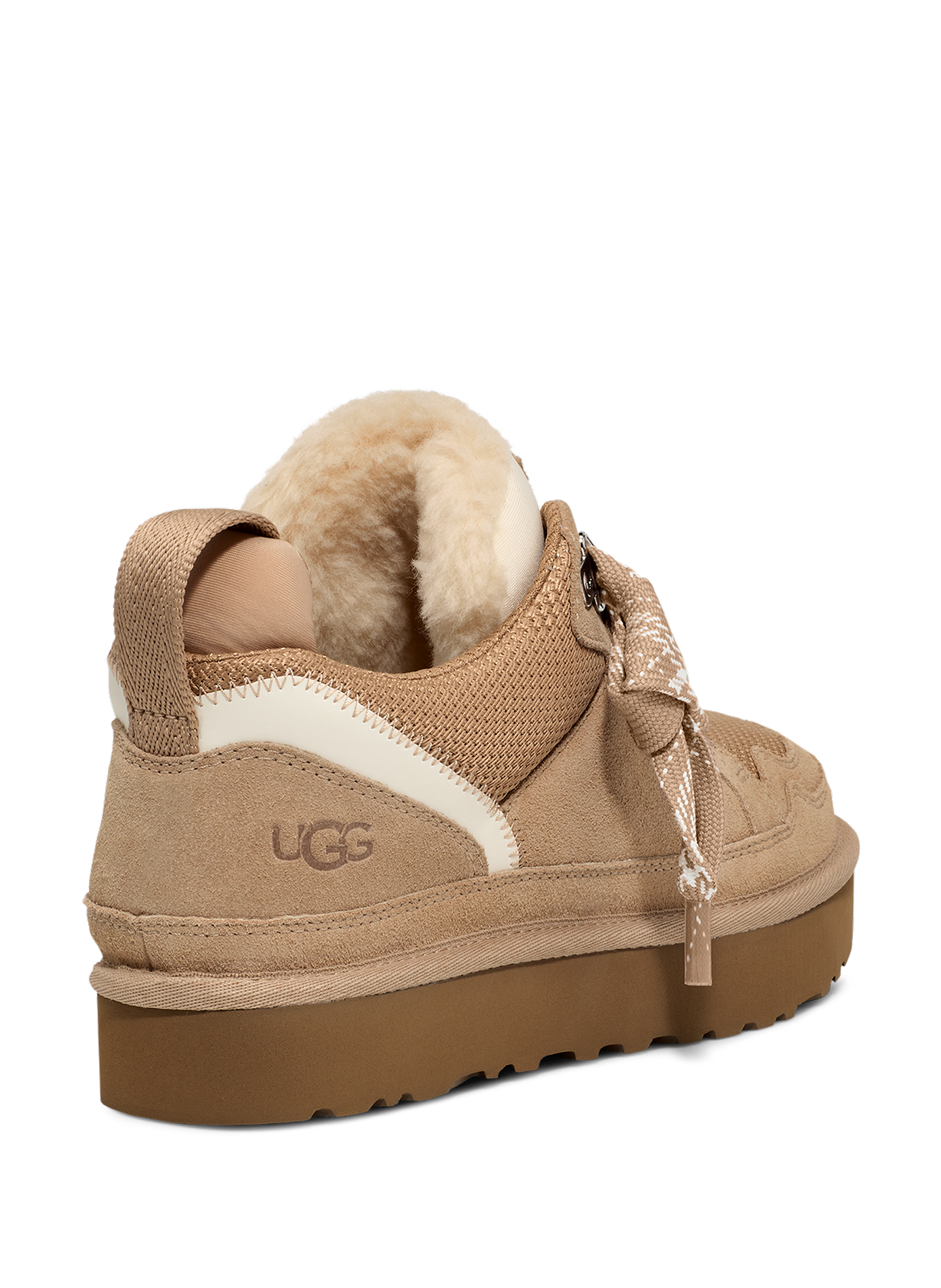 Lowmel enkellaarsjes van suèdeleer UGG Beige