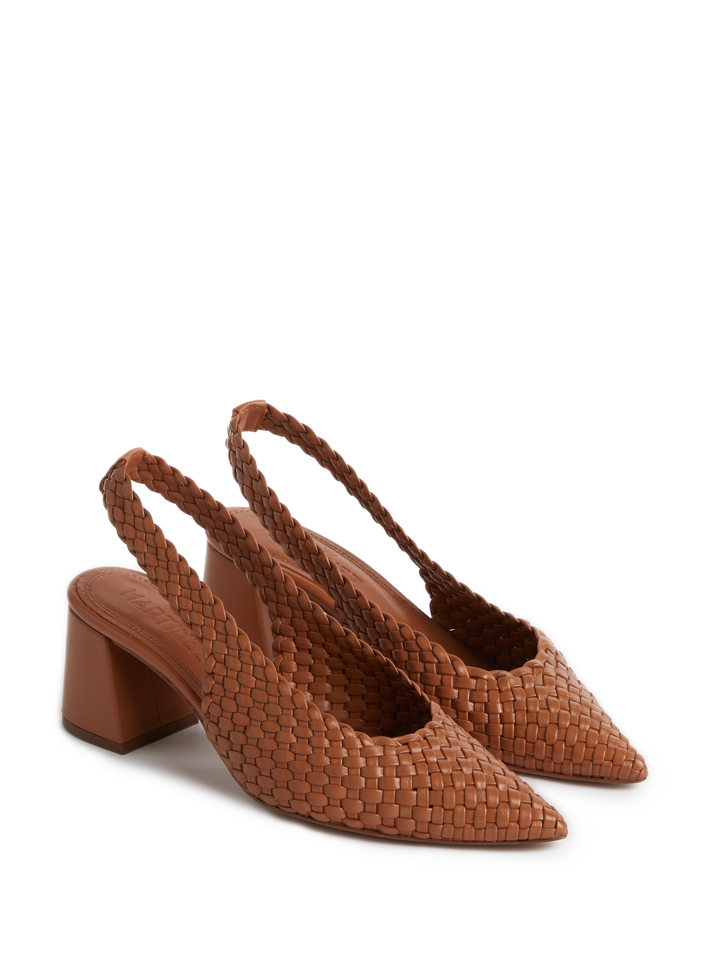 Sandales Nevada en cuir tressé