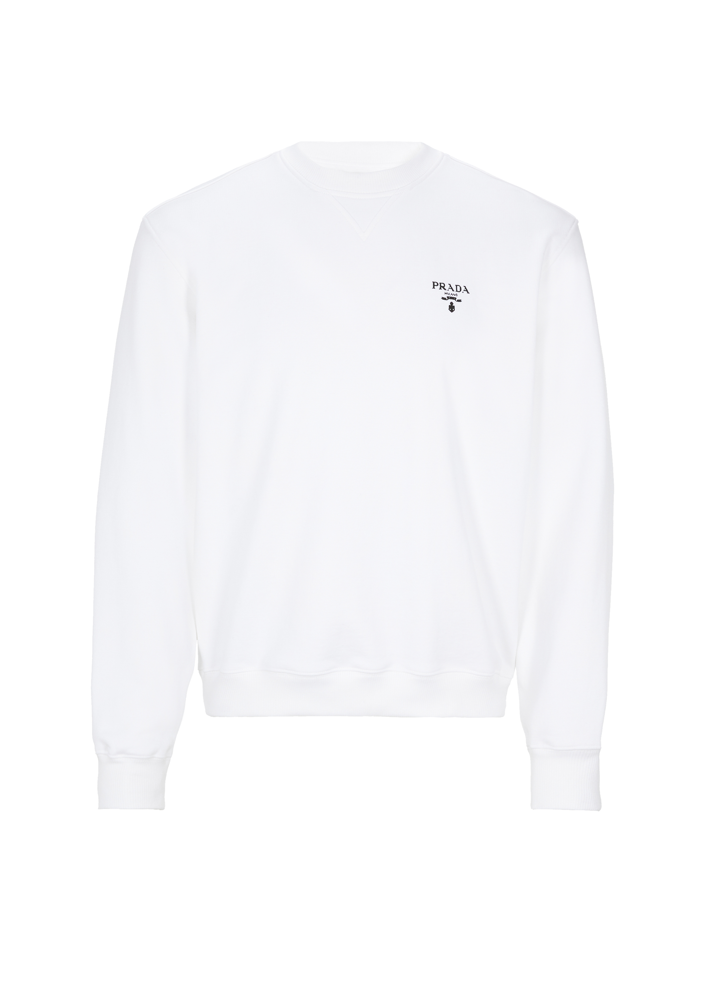 Sweatshirt à logo en coton