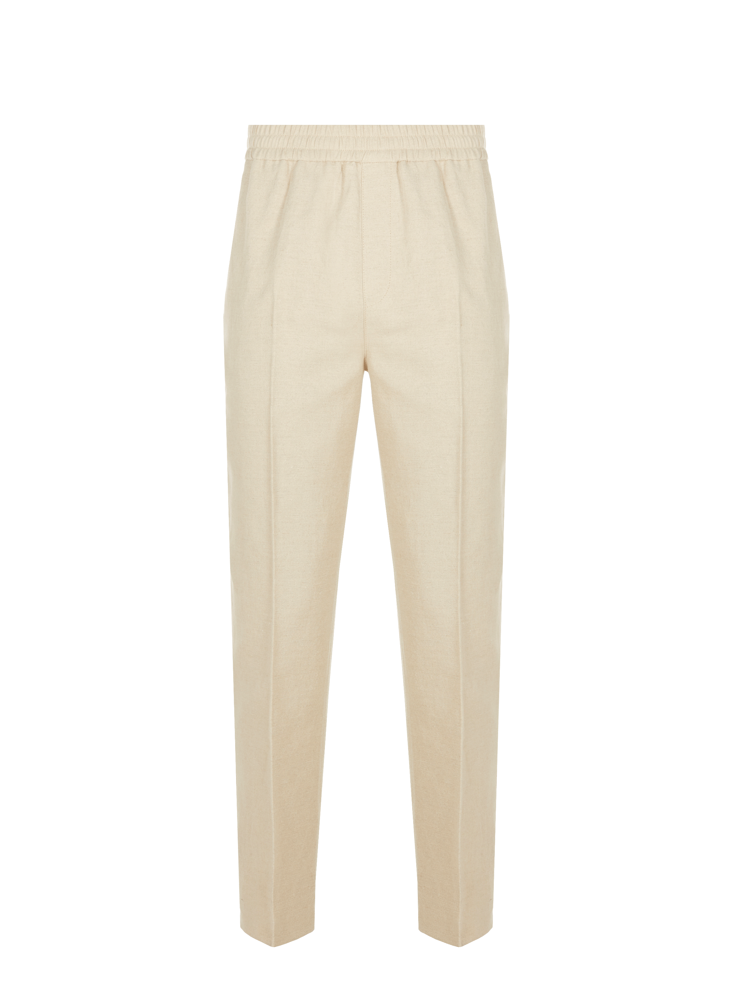 Pantalon Pieter en coton et lin mélangé