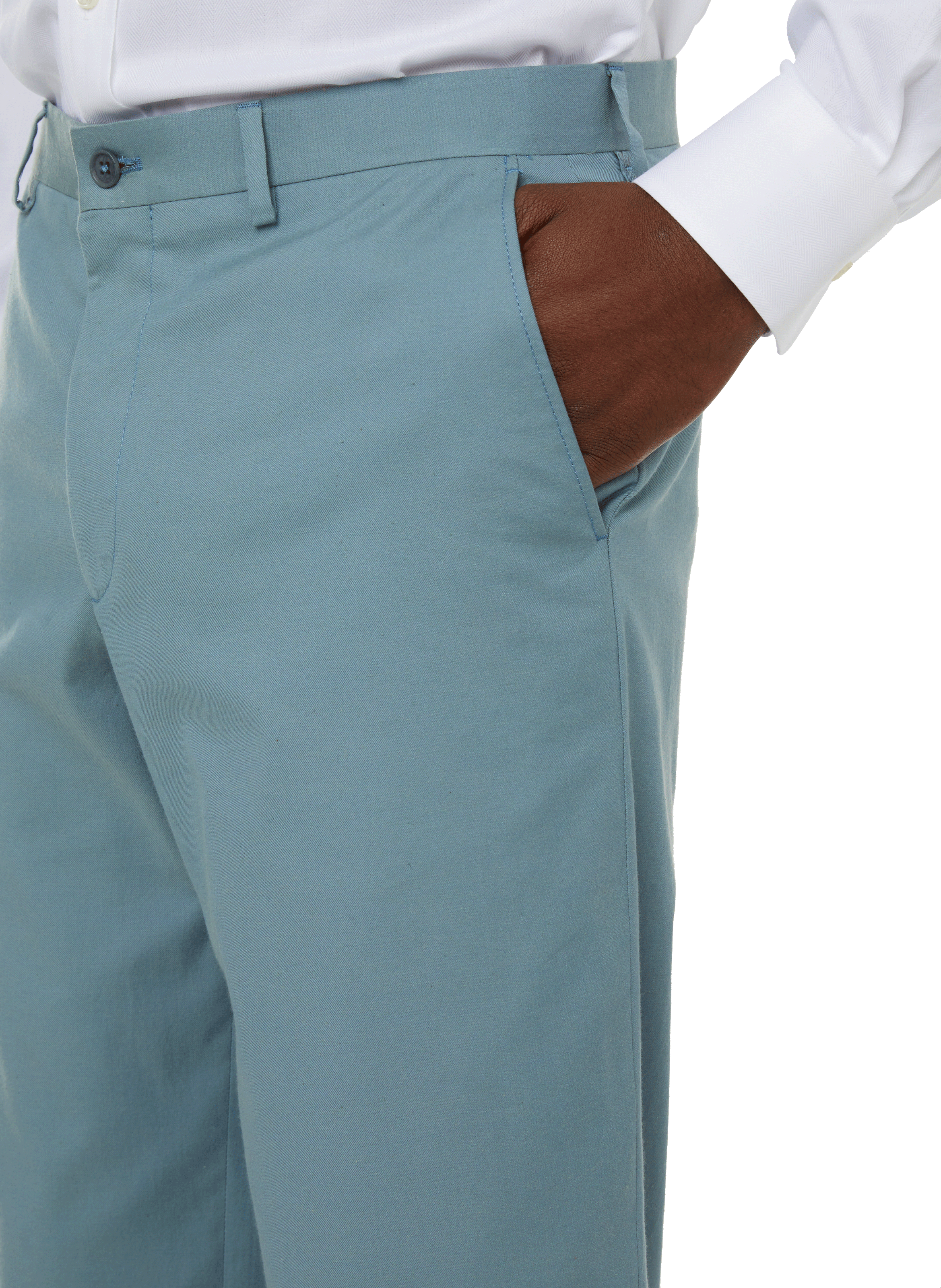 Prepster cotton trousers SAISON 1865 Green