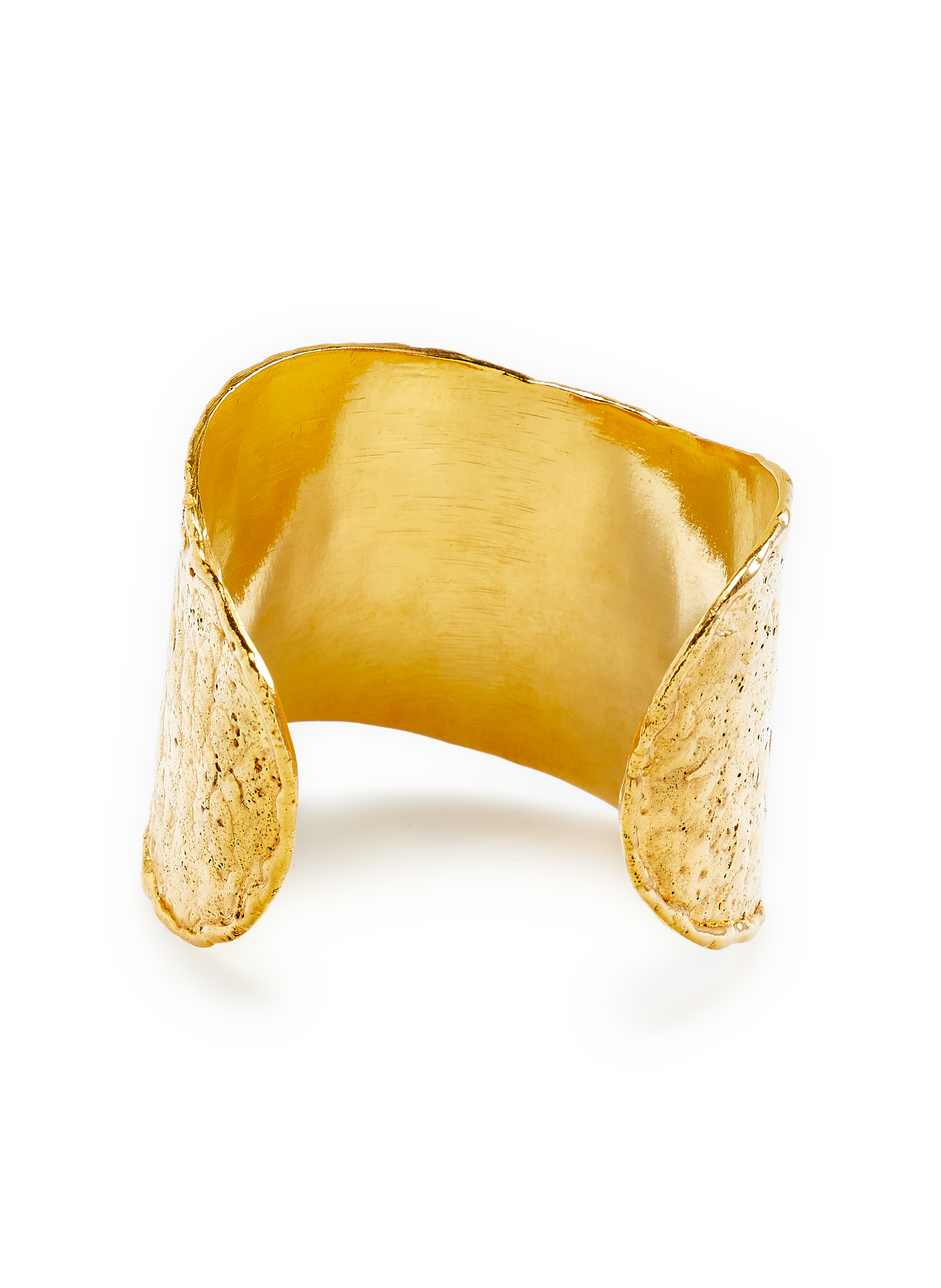 Bracelet manchette Flow L SYLVIA TOLEDANO Doré