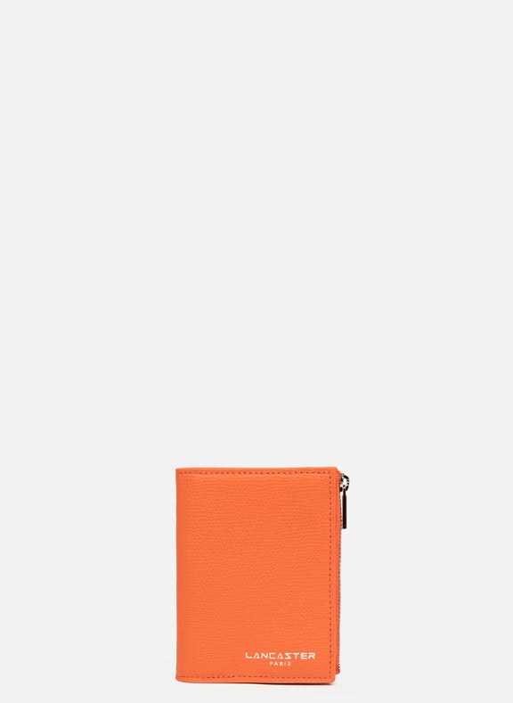 Portefeuille - sierra pm Orange by LANCASTER LANCASTER Portefeuille - sierra pm Orange