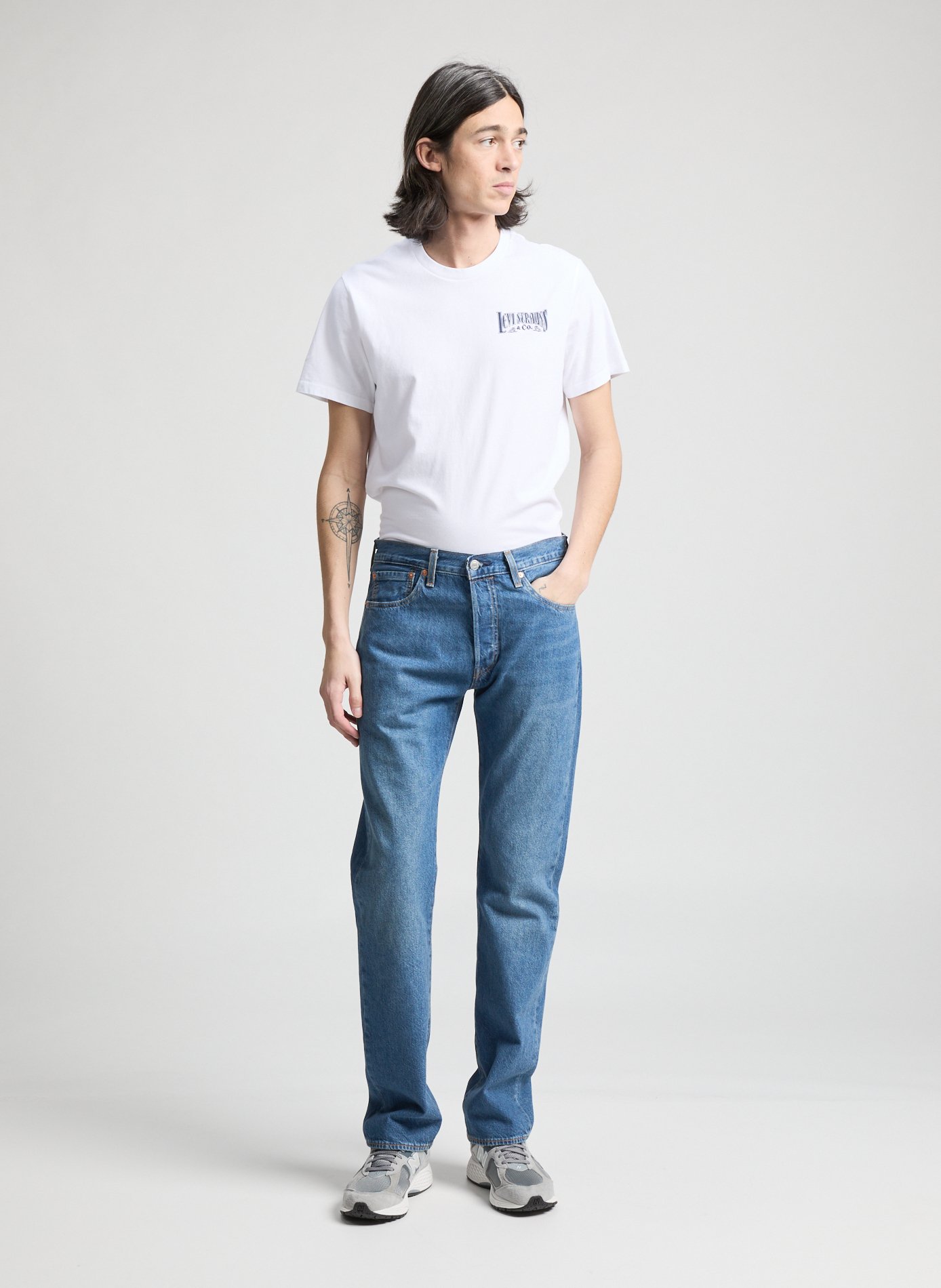 Baskets 2002R en cuir suédé NEW BALANCE Gris