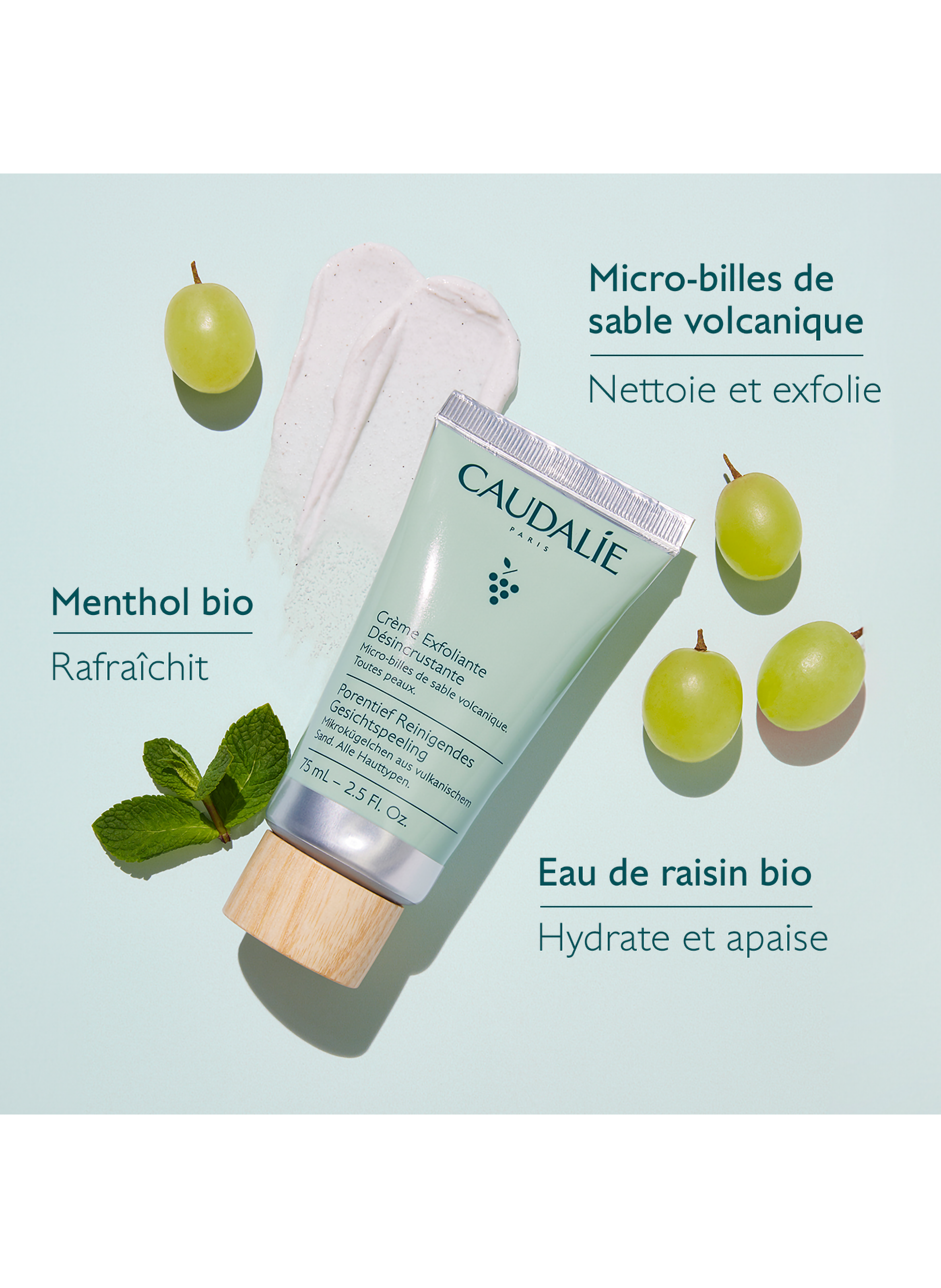 Exfoliating Deep-Cleansing Cream No color