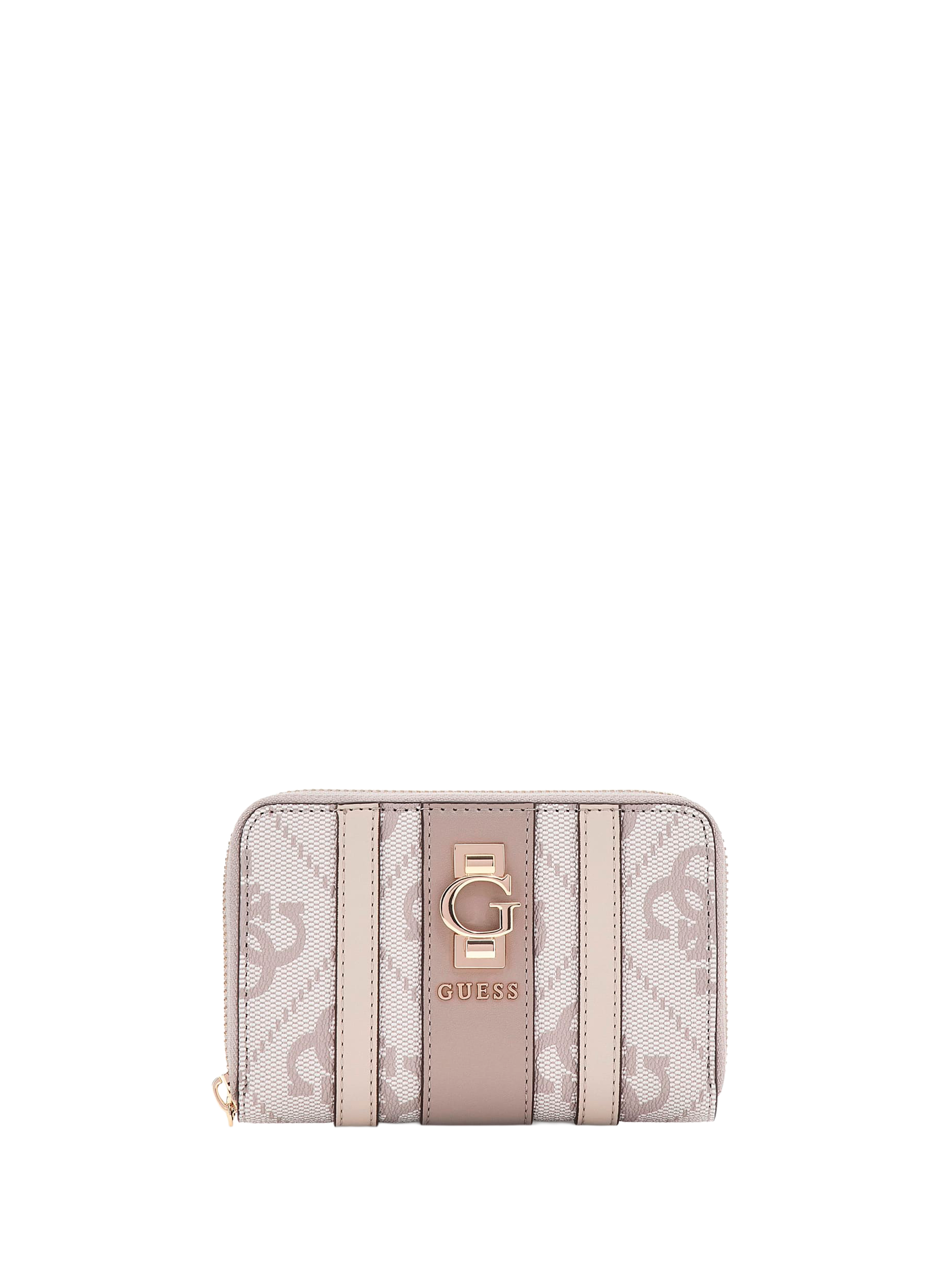 GUESS Portefeuille Erenia monogrammé Brown