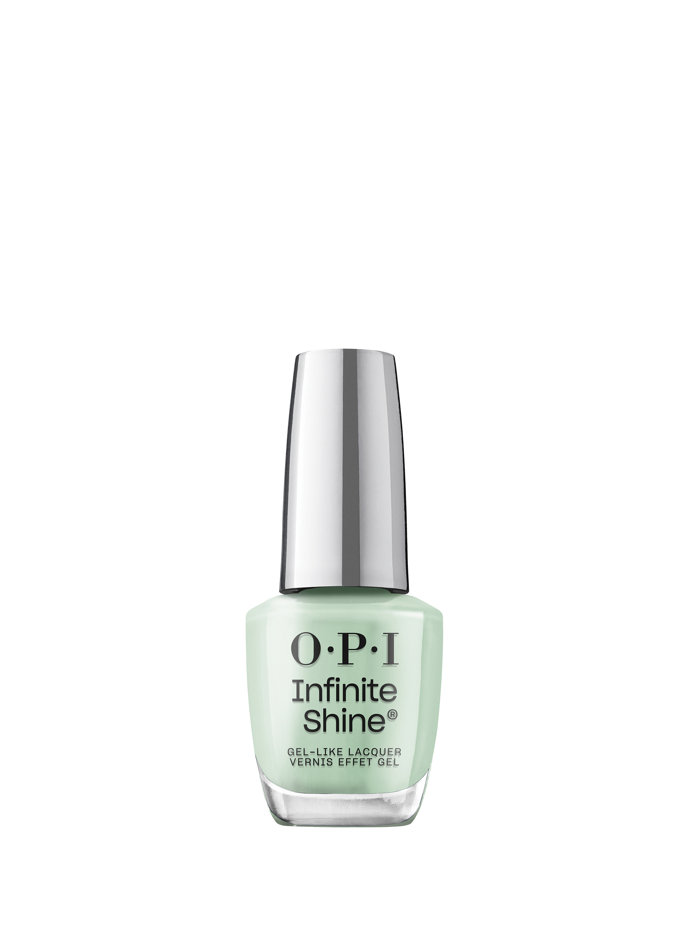OPI In Mint Condition
Infinite Shine
Long-lasting gel effect nail polish Vert