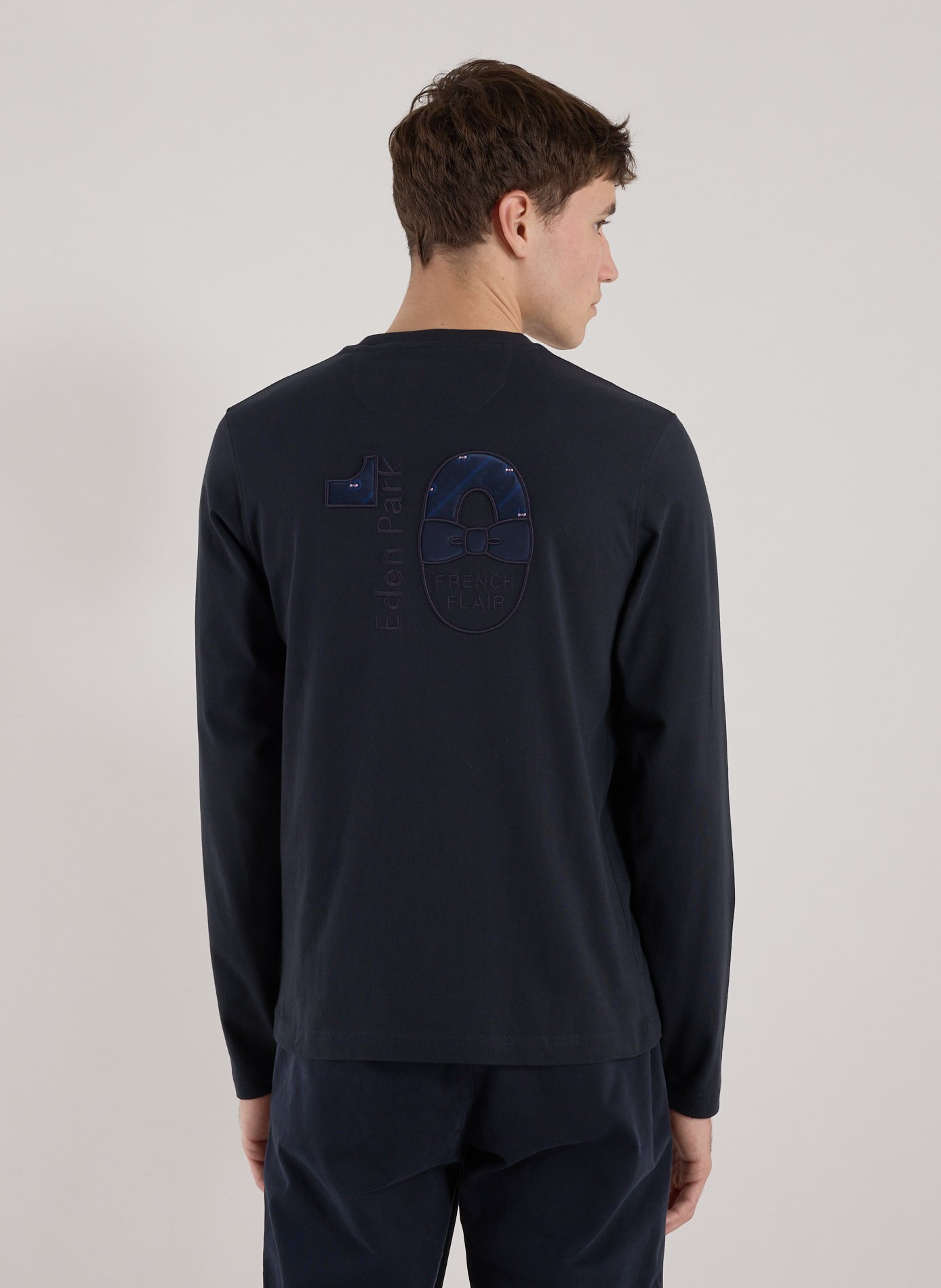 Long sleeve T-shirt EDEN PARK Blue