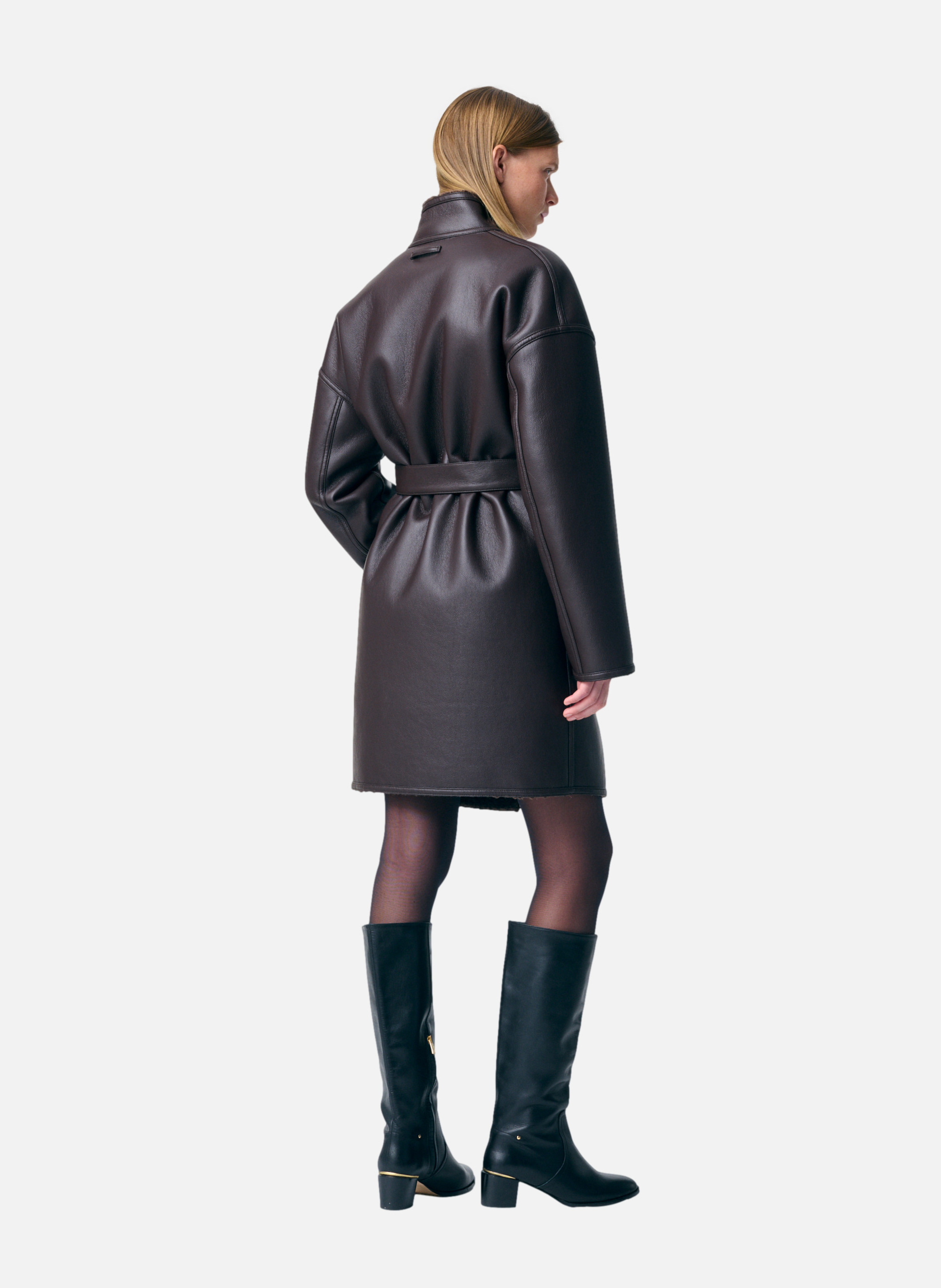 Manteau ferly VANESSA BRUNO Marron