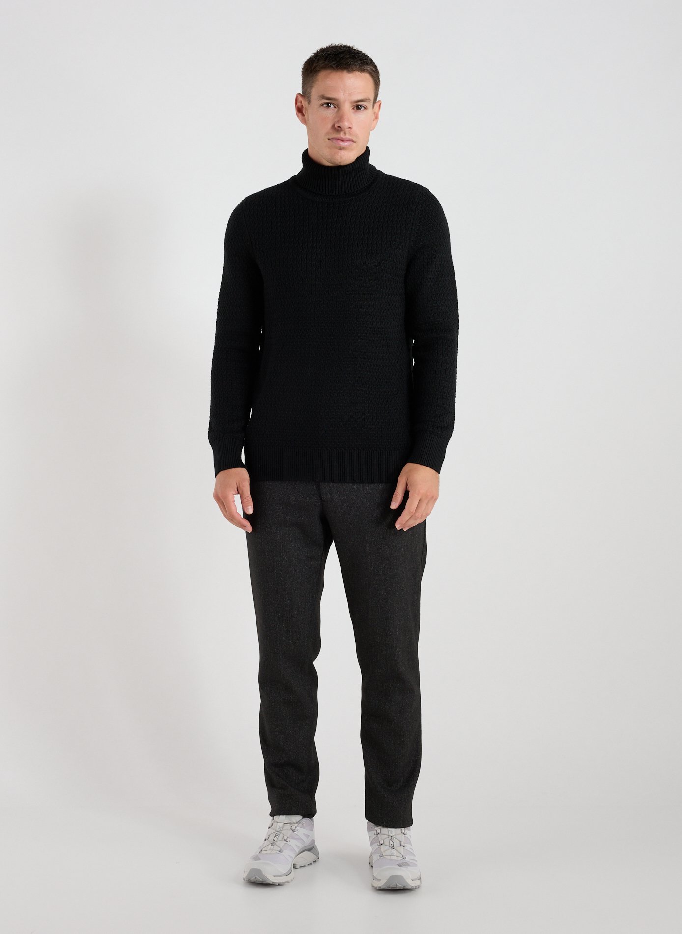 Pantalon droit STRELLSON Gris