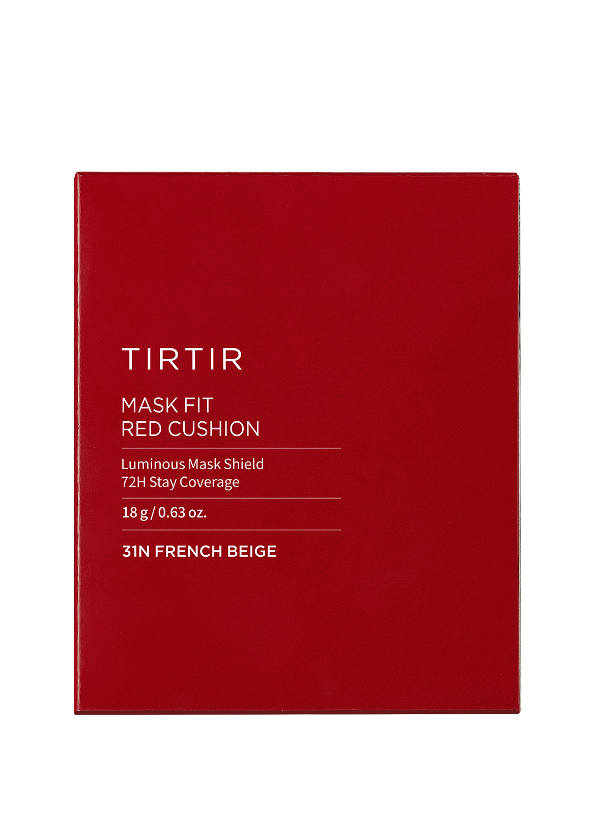 Red Cushion Face Mask French beige