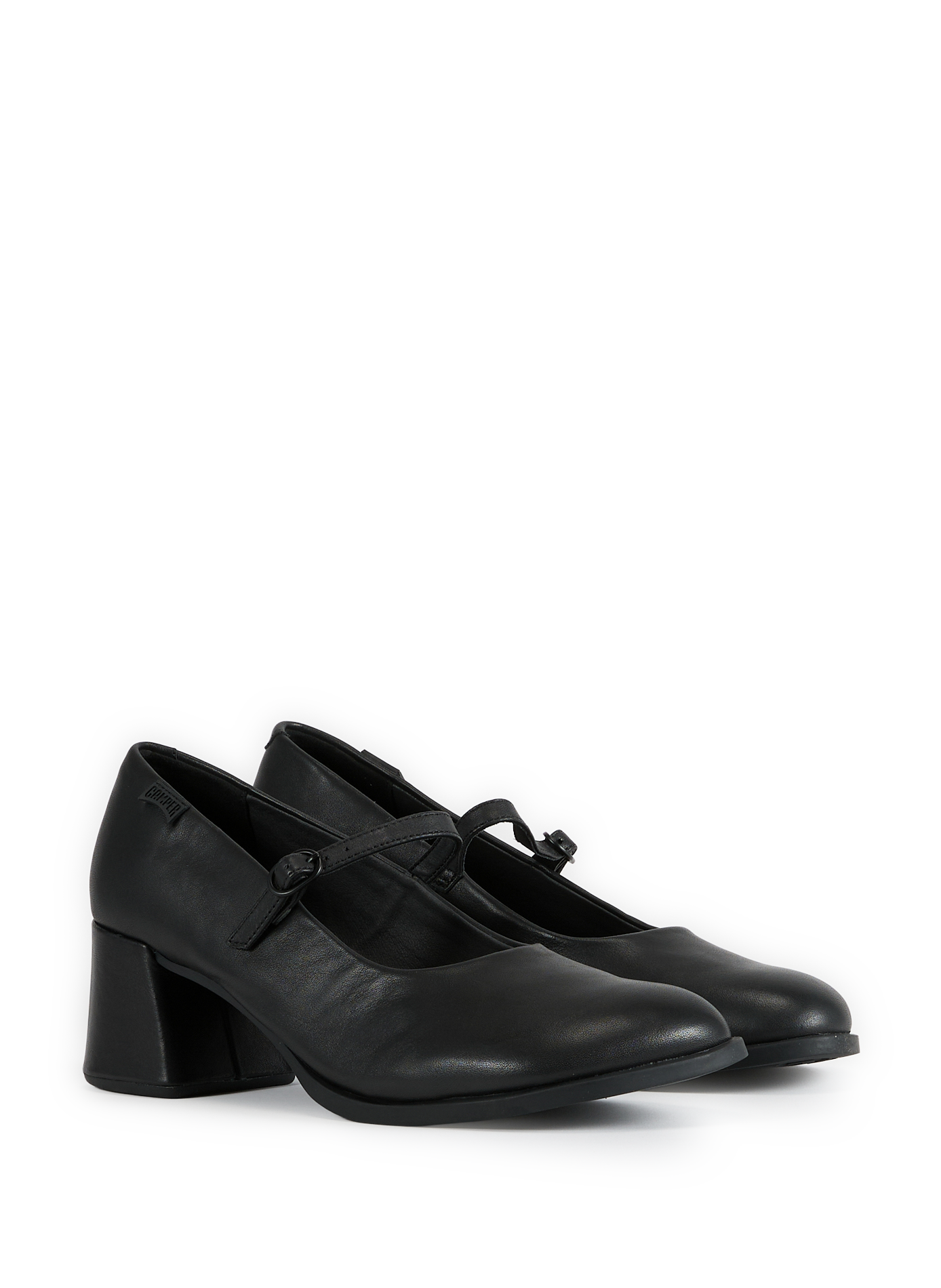 Buckle leather pumps CAMPER Black