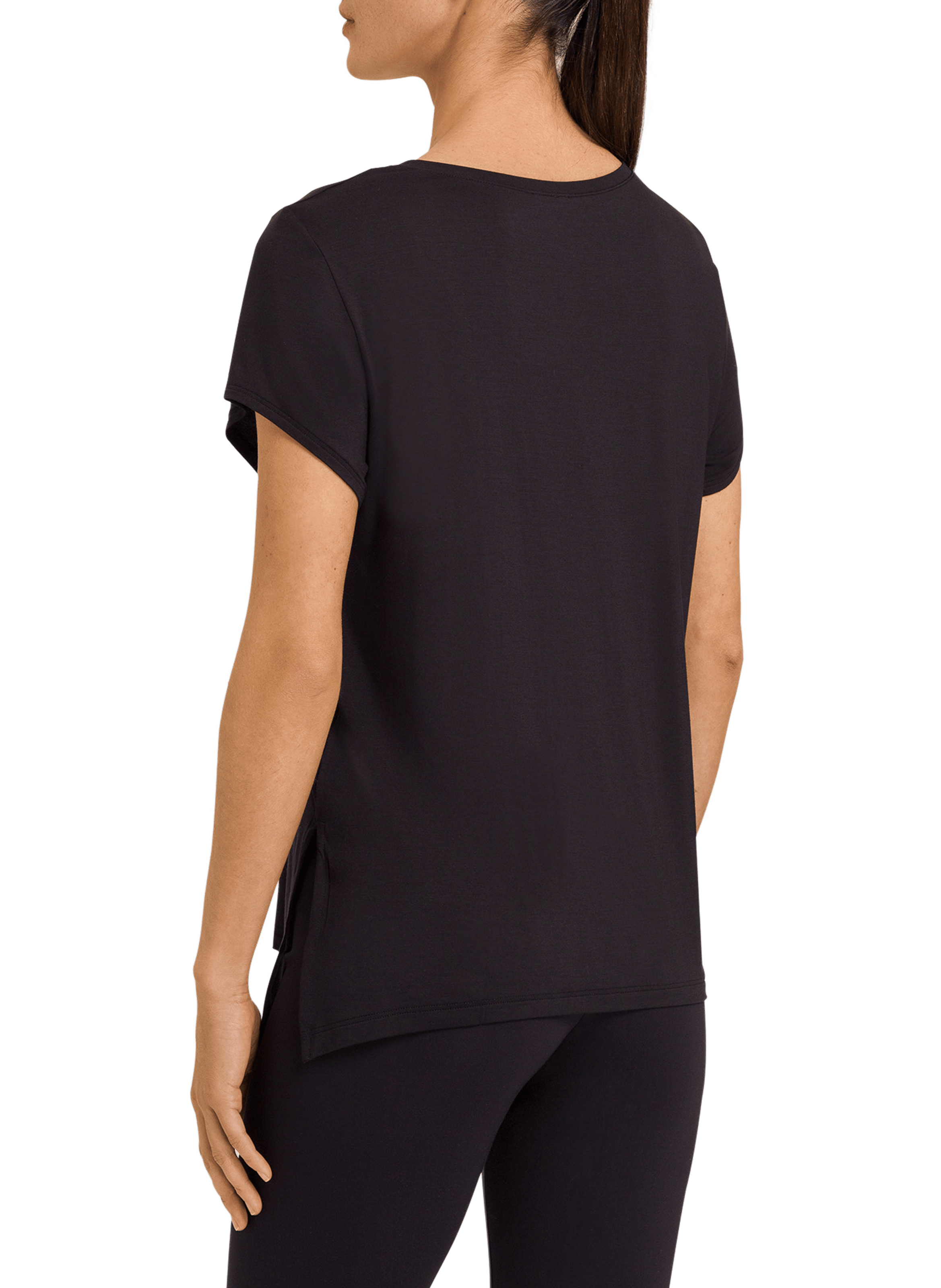 Yoga T-shirt HANRO Black