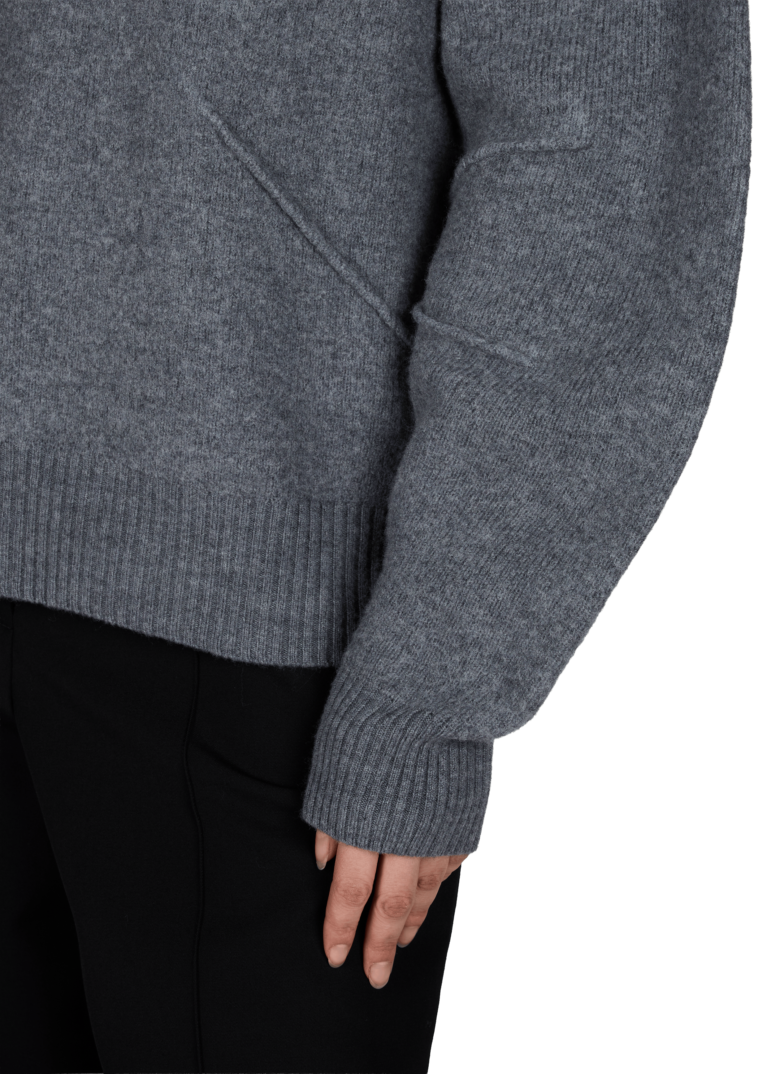Wool sweatshirt HELMUT LANG Grey