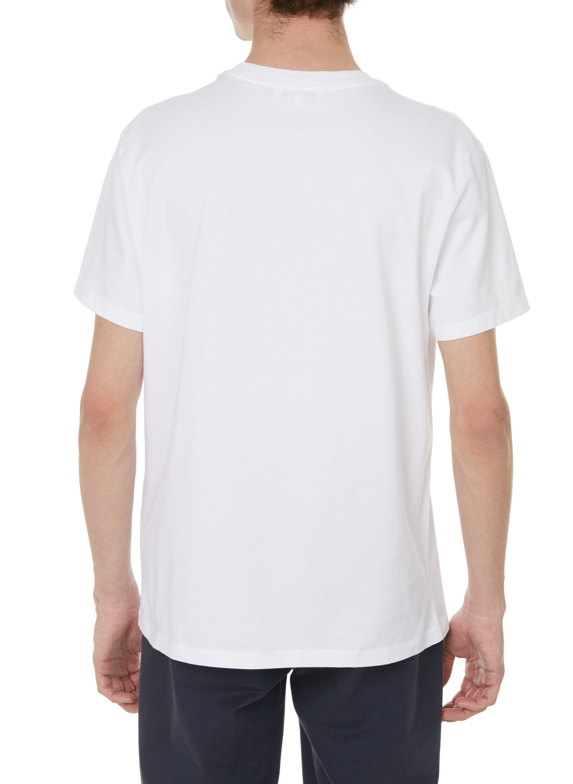 T-shirt Popincourt Amour en coton MAISON LABICHE Blanc