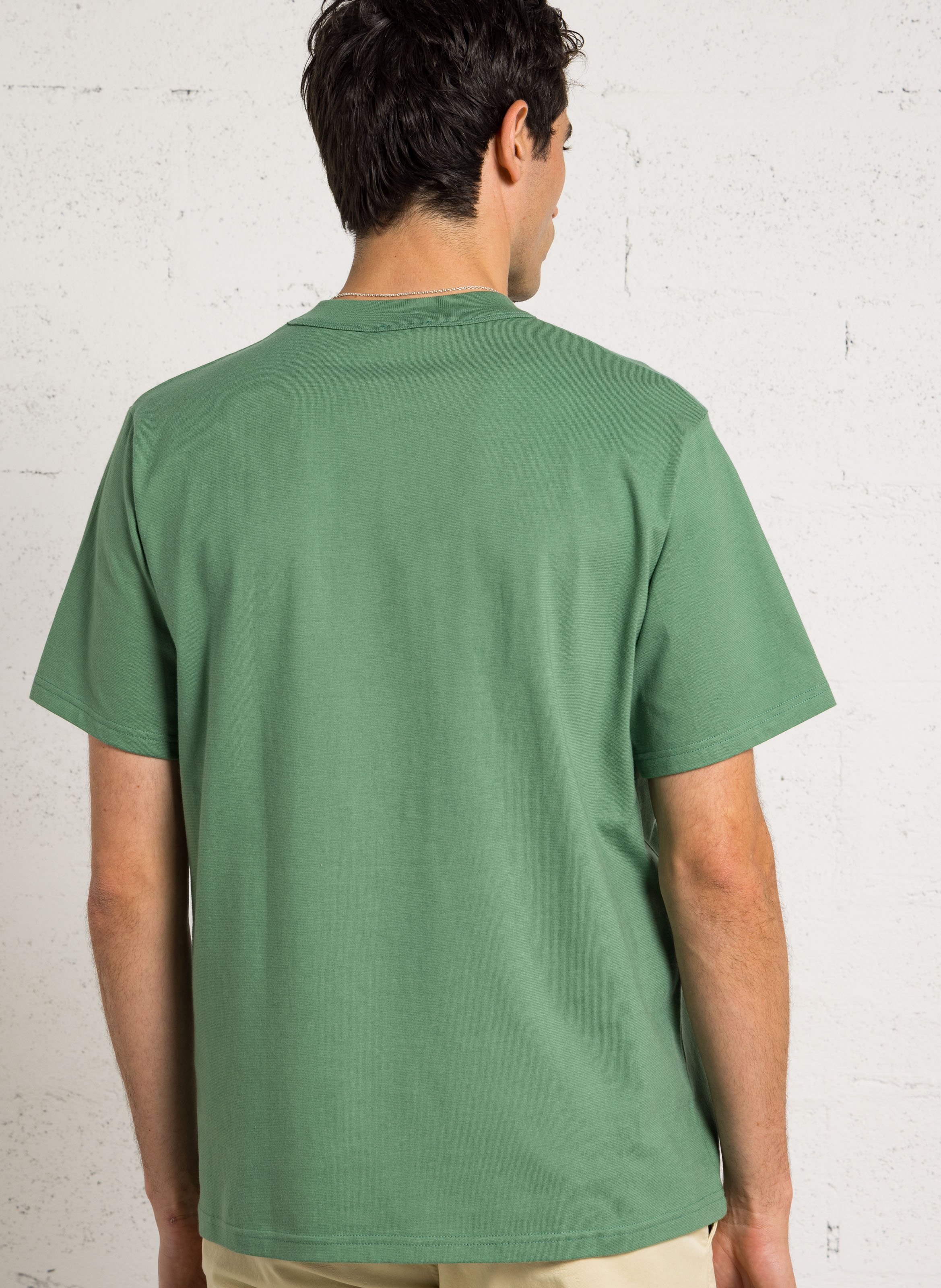 Tee-shirt droit en coton bio heritage ARMOR-LUX Vert