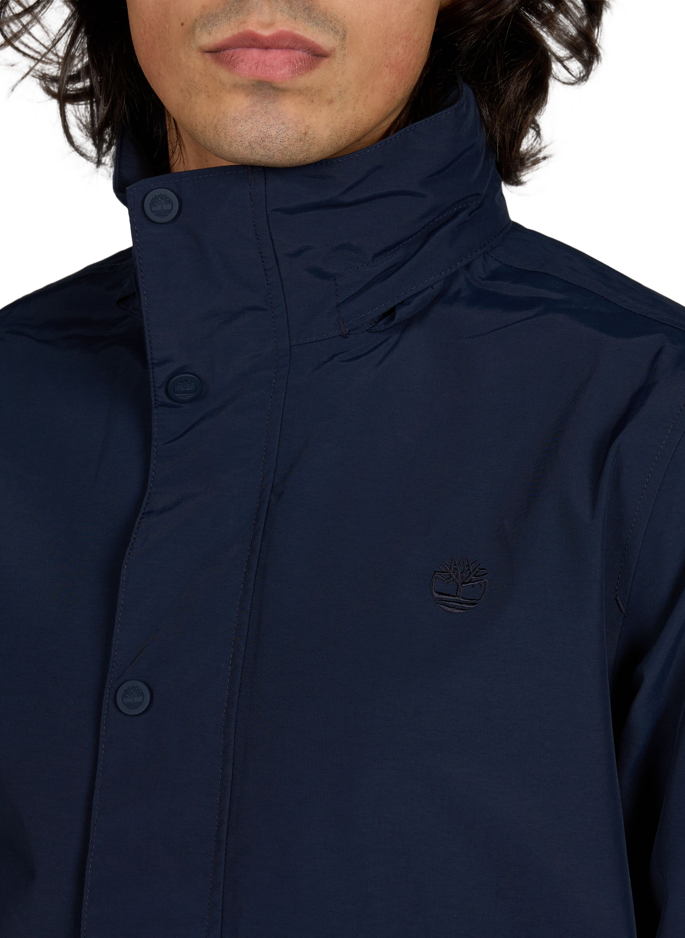 Blouson droit à col montant TIMBERLAND Bleu