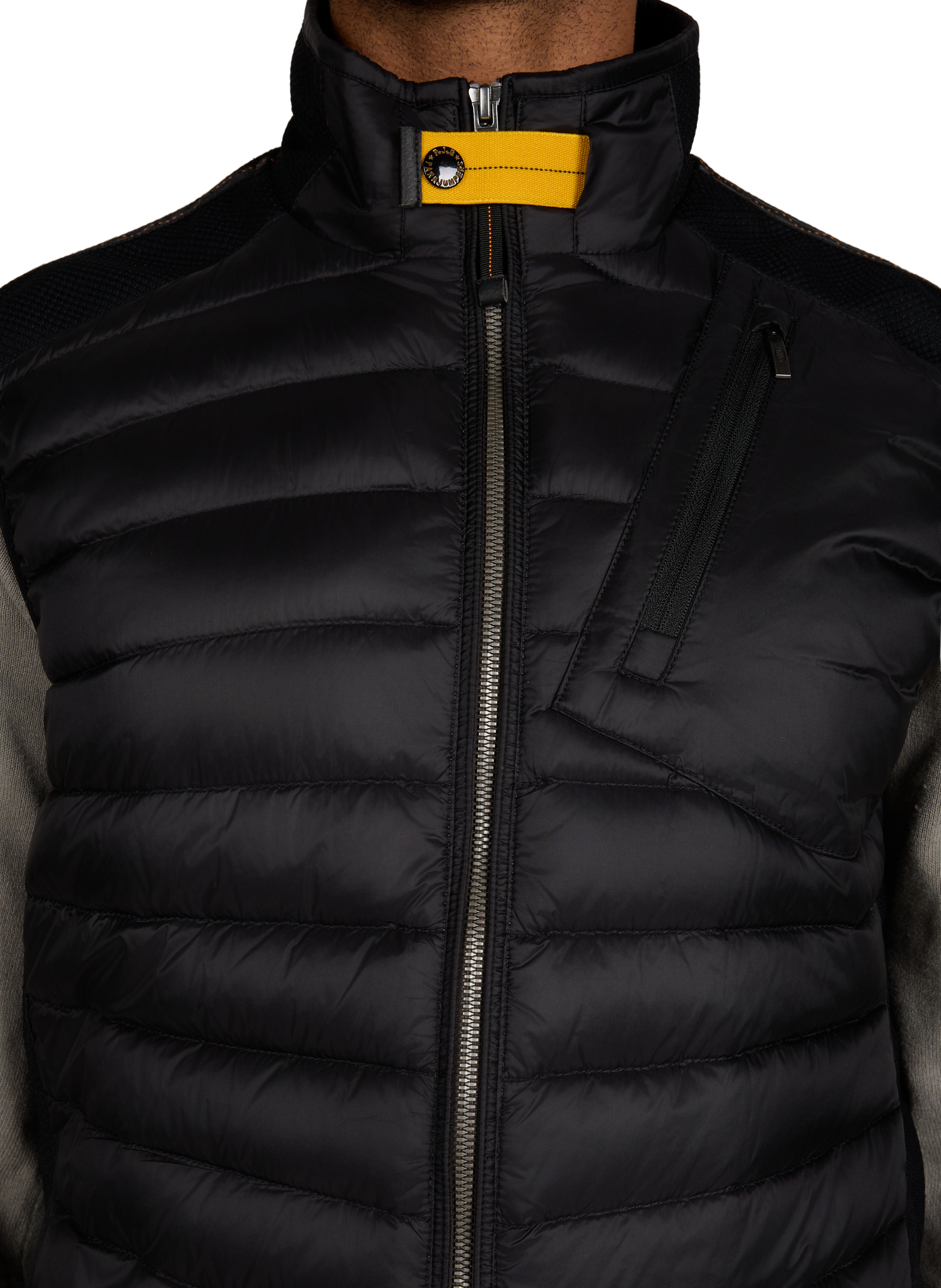 Doudoune Zavier sans manches à col montant PARAJUMPERS Noir