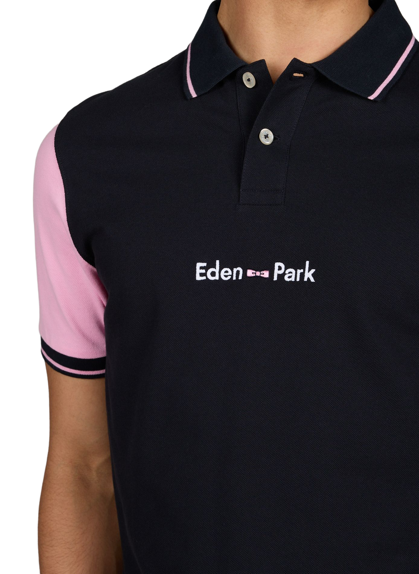 Polo en coton EDEN PARK Bleu