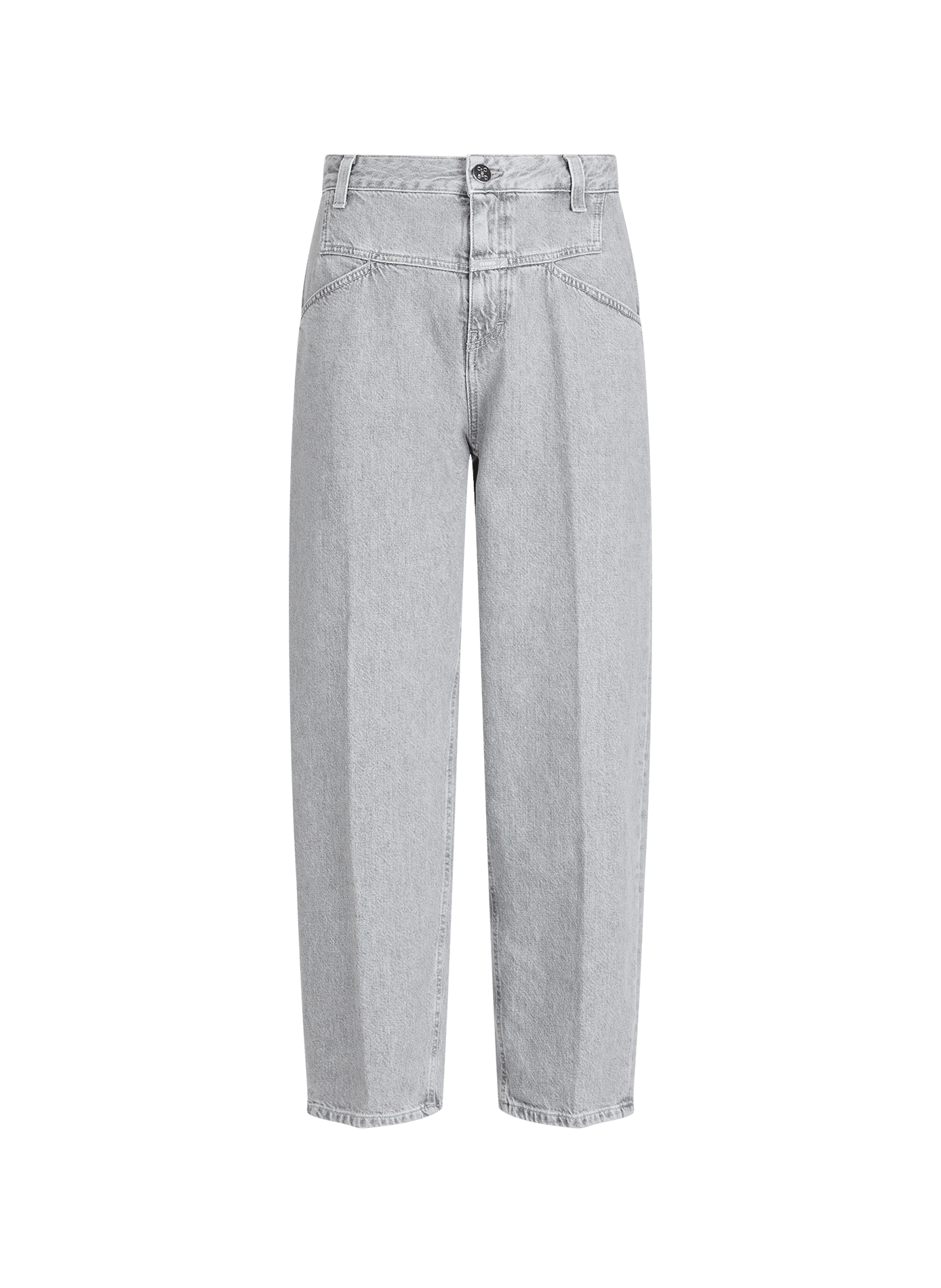 Tapered Cotton Stover-X Jeans CLOSED Grey