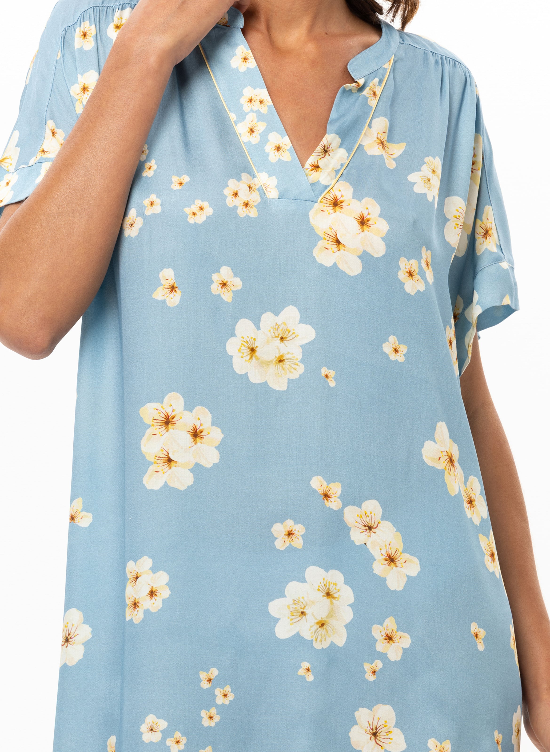 Chemise de nuit en viscose eden 201 LE CHAT Multicolore