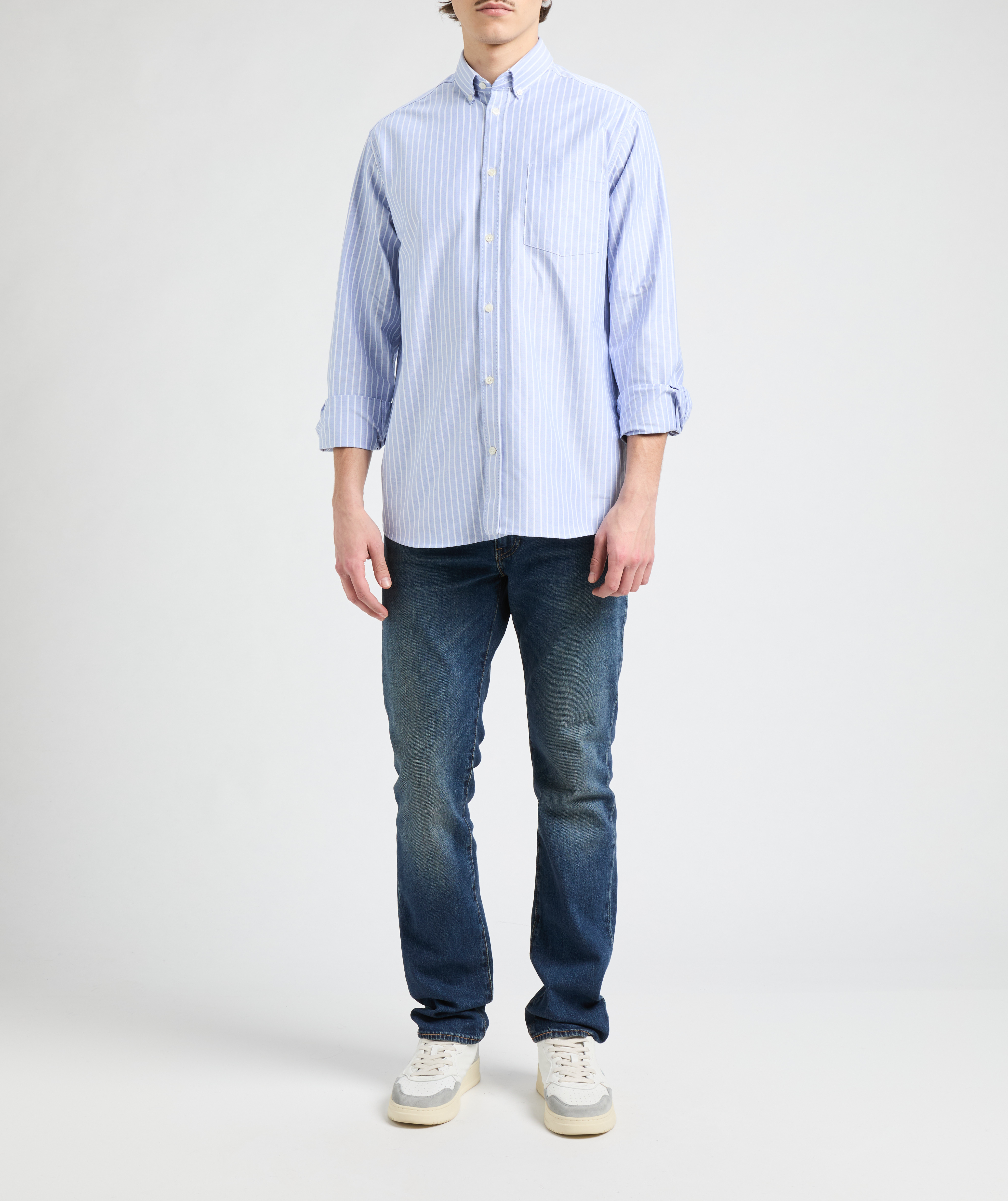 Plain shirt AU PRINTEMPS PARIS Blue