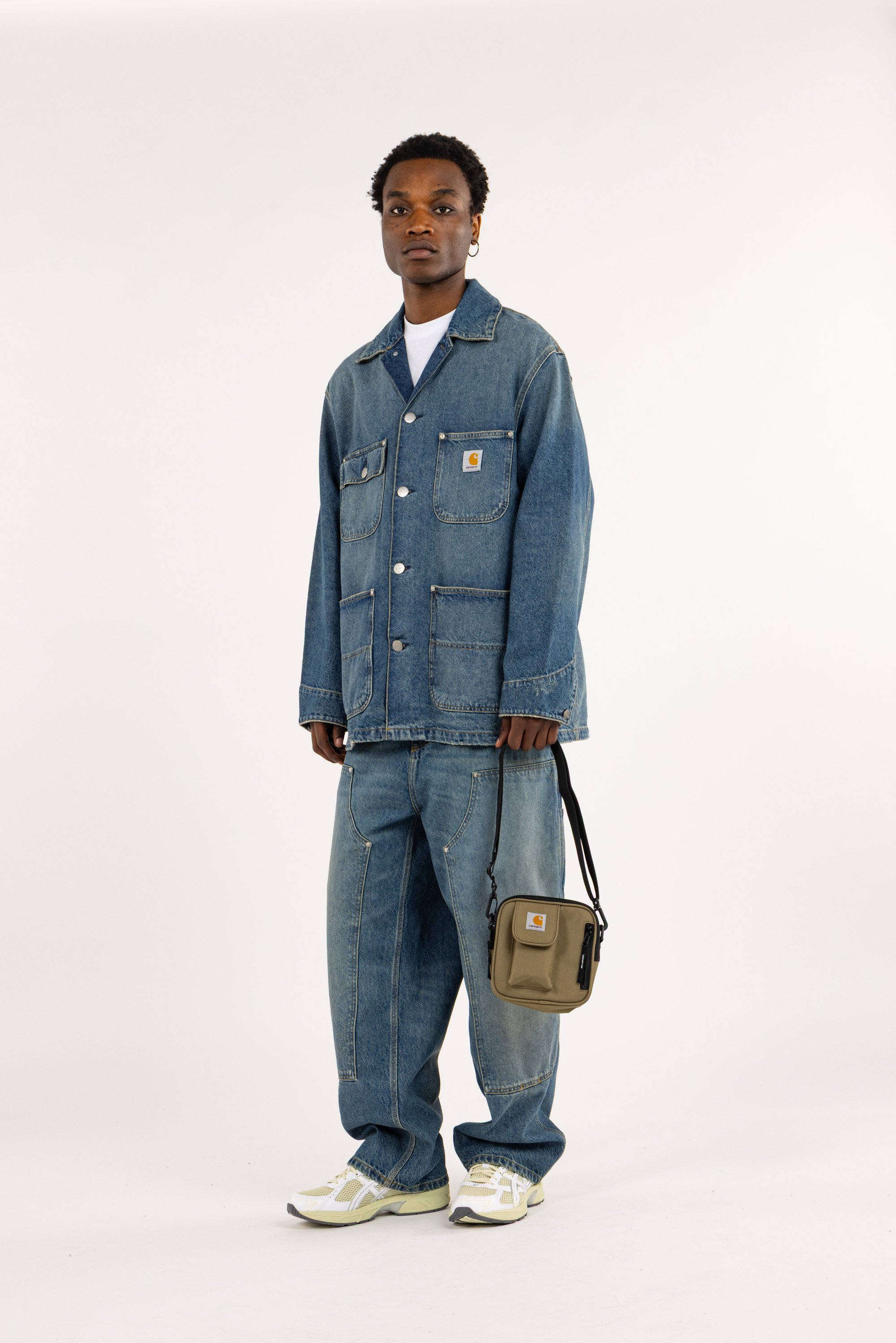 Sac bandoulière essentials bag, small CARHARTT WIP Marron