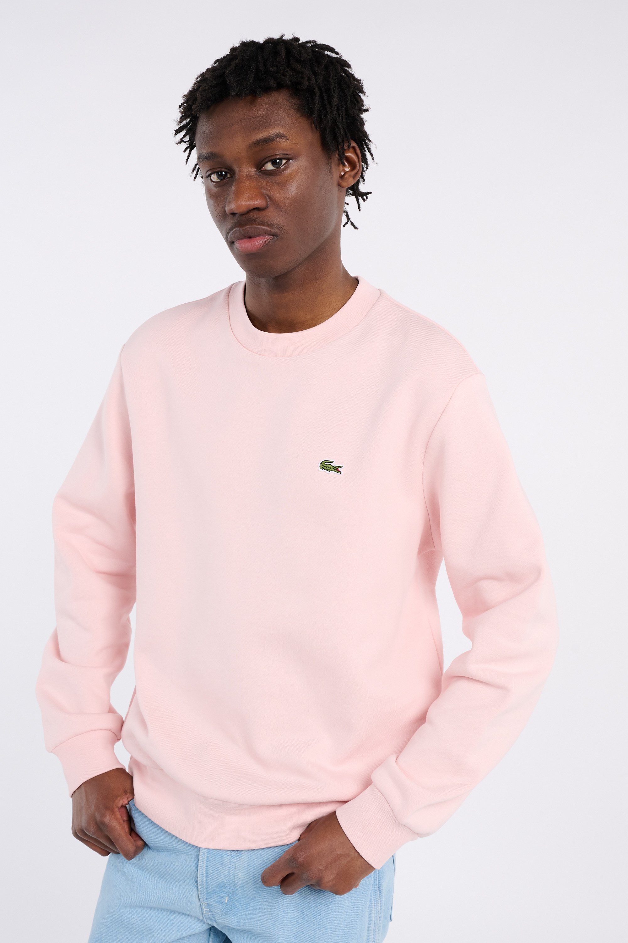 Sweatshirt sweat LACOSTE Rose