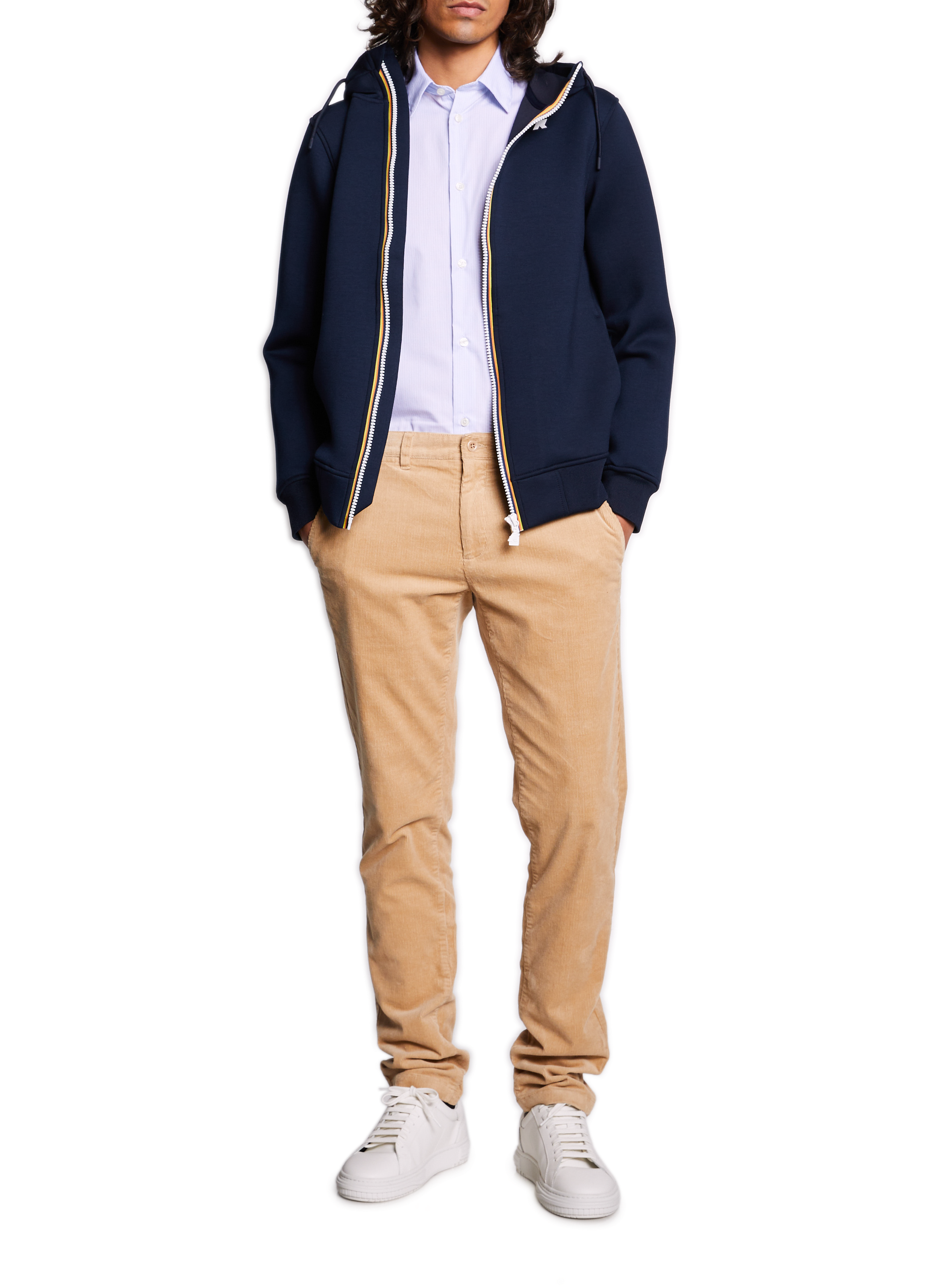 Chemise rayée en coton  AU PRINTEMPS PARIS Bleu