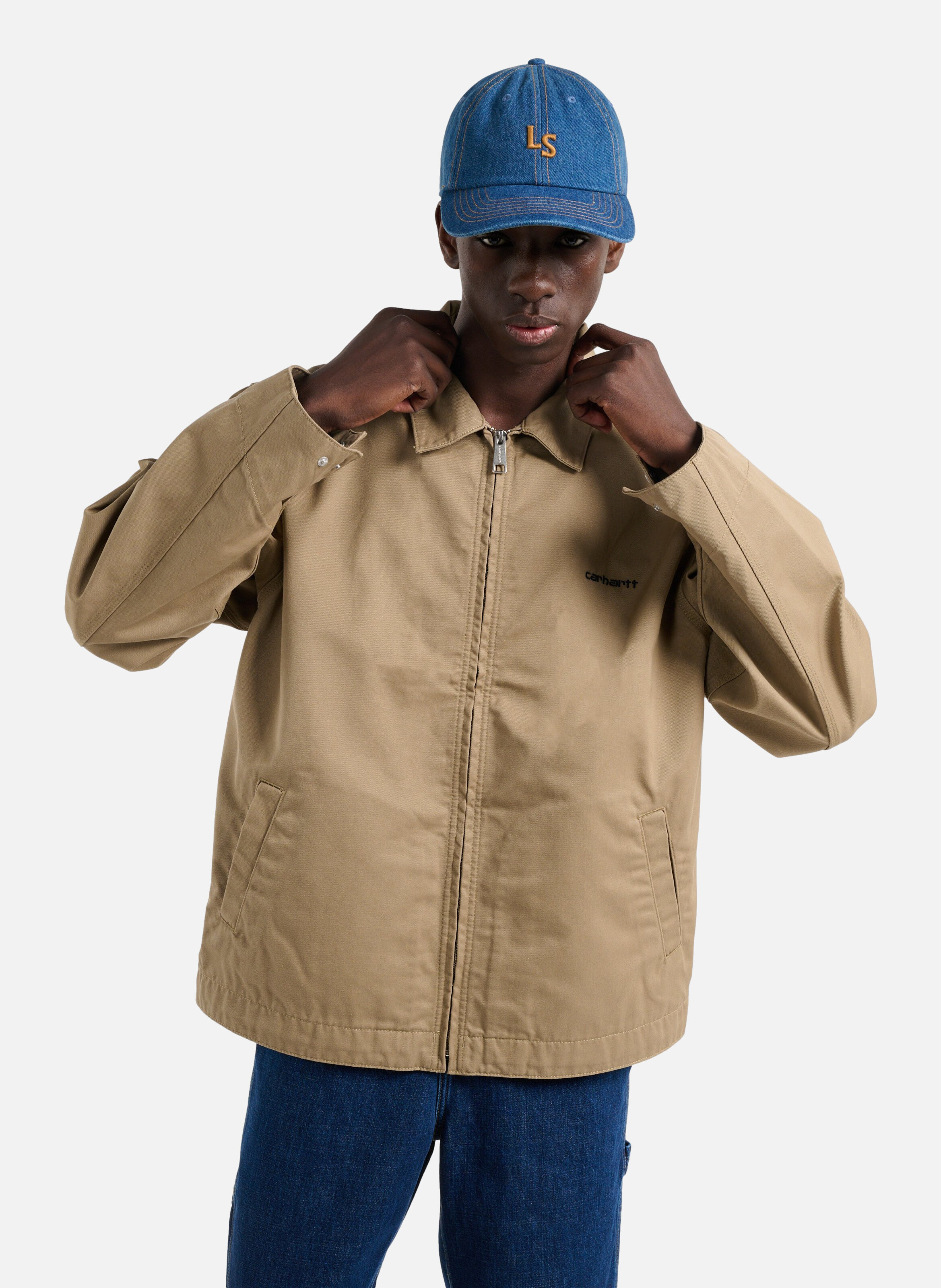 Veste module script CARHARTT WIP Beige