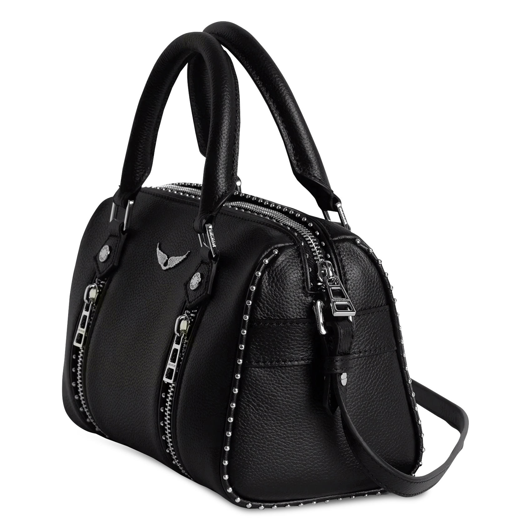 Sac cabas en cuir xs sunny ZADIG&VOLTAIRE Noir