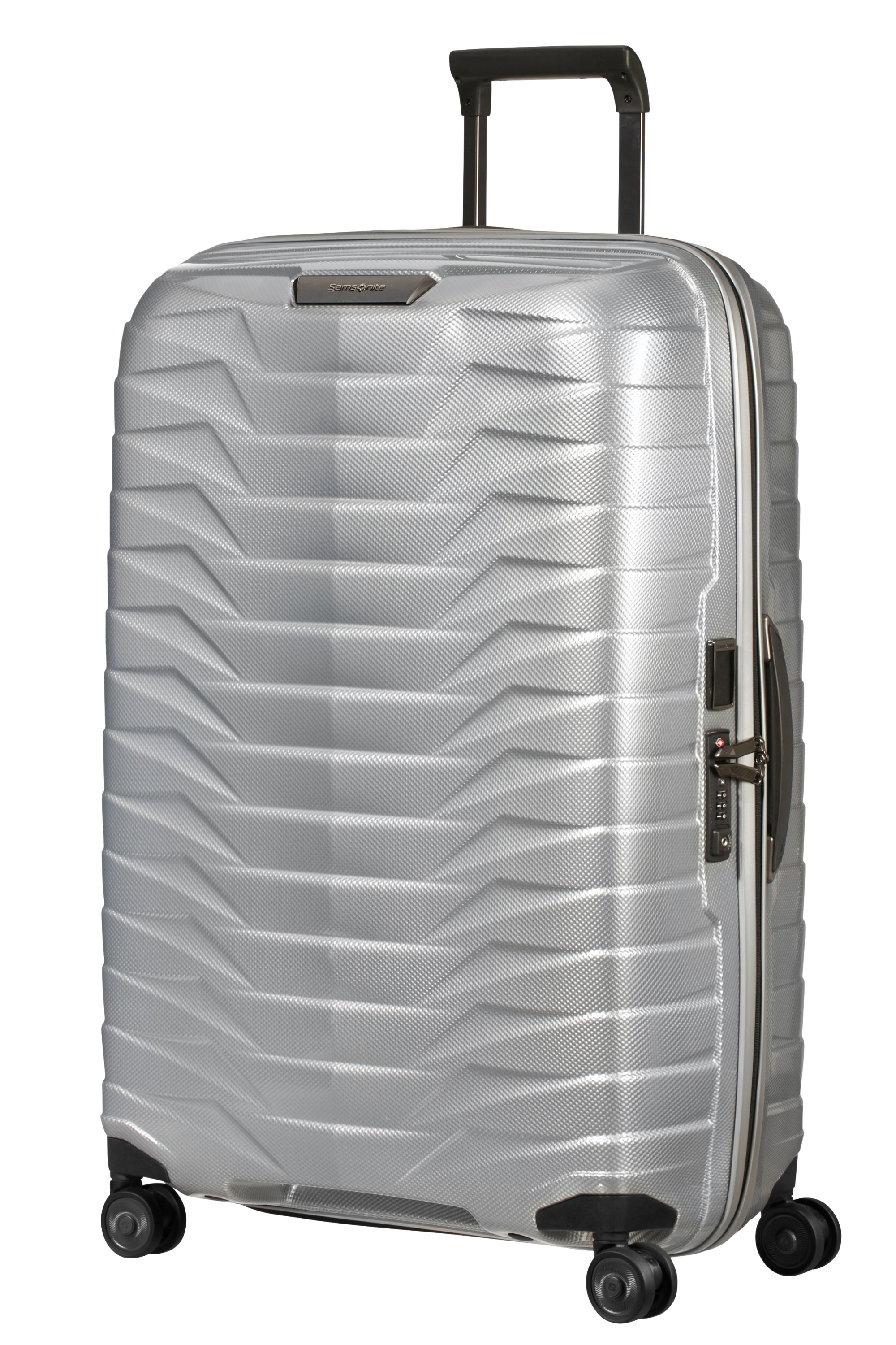 Proxis valise 4 roues taille l  Silver