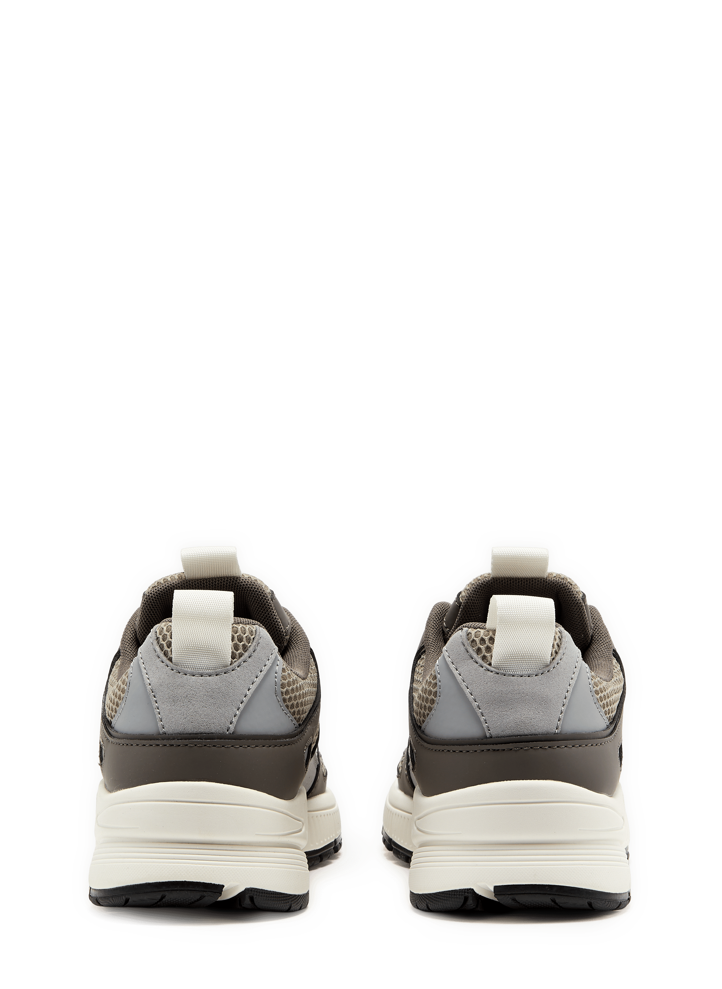 Bi-material sneakers | Brown ARMANI EXCHANGE Men
