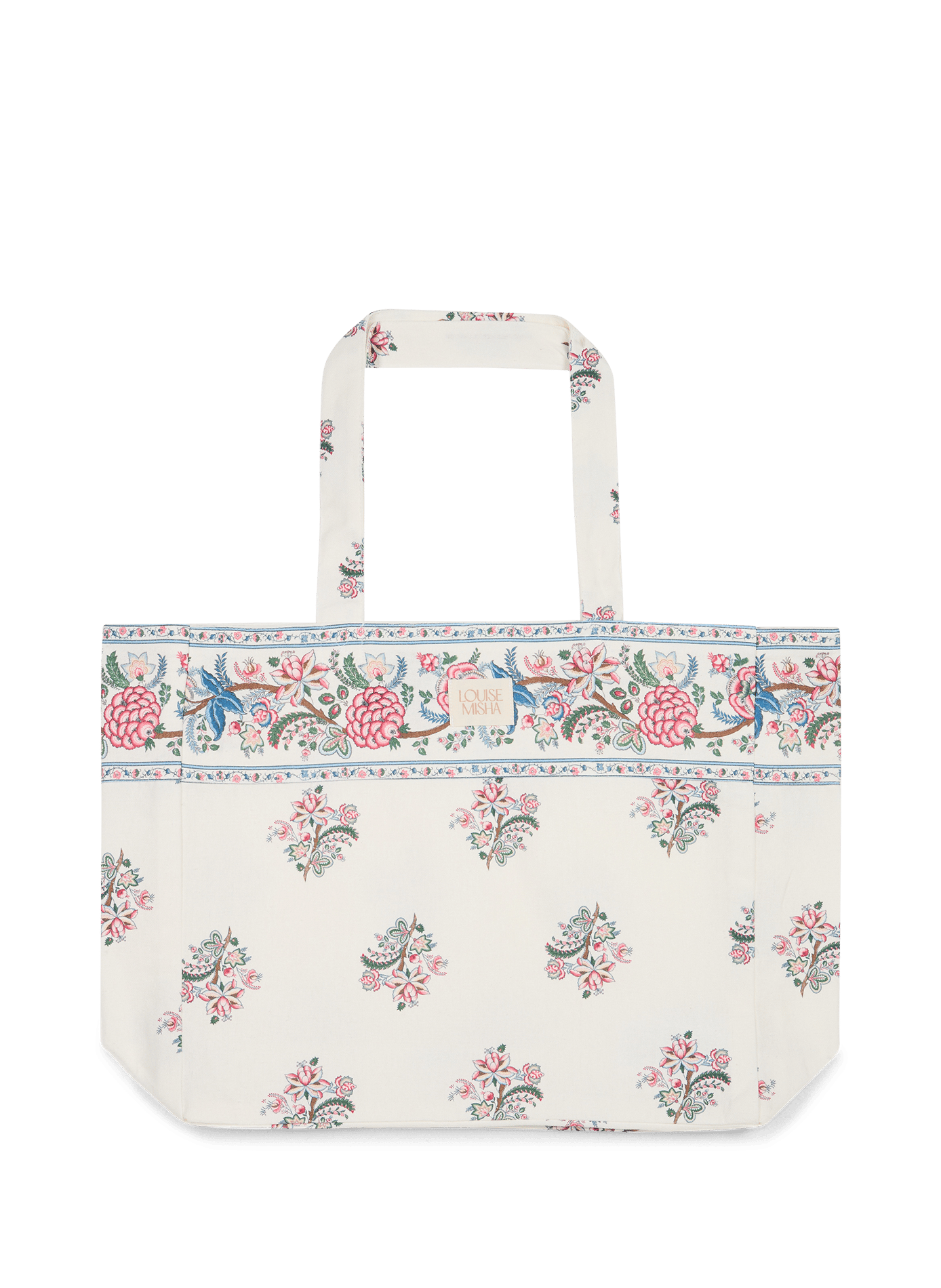 Tote bag Beverly en coton LOUISE MISHA Blanc