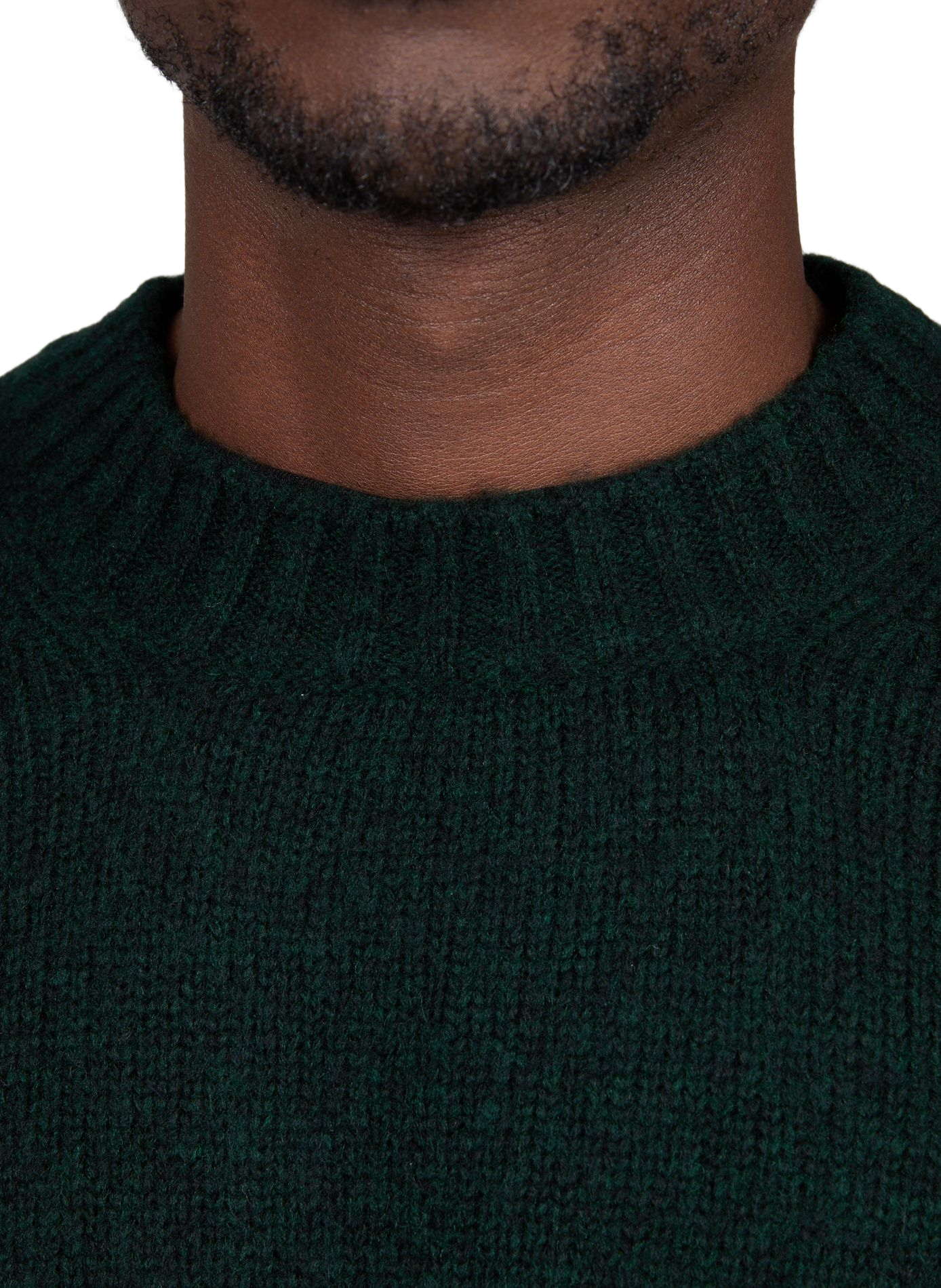 Pull droit Lee en laine mélangée NN.07 Vert