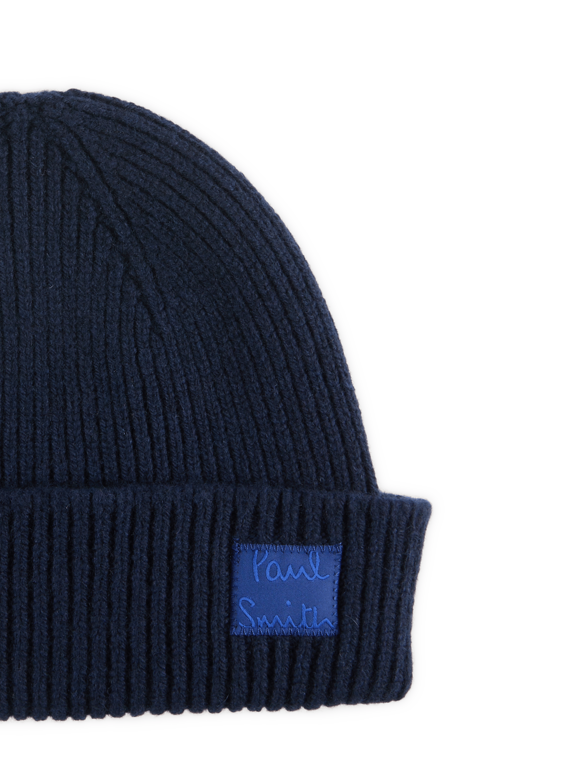Bonnet en laine et cachemire PAUL SMITH Bleu