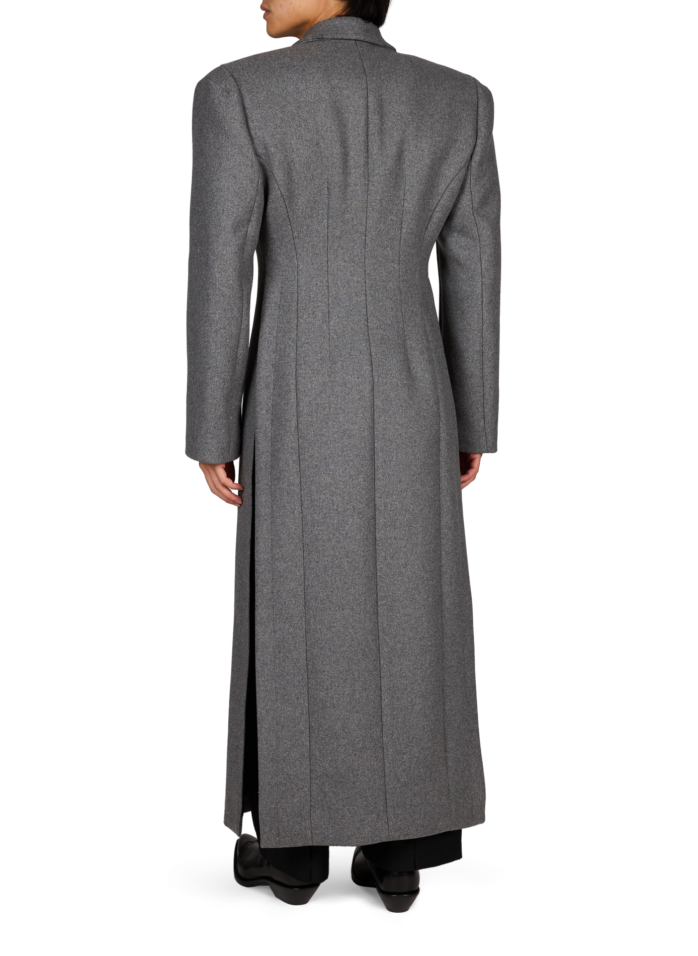 Long wool-blend coat LOUIS GABRIEL NOUCHI Grey