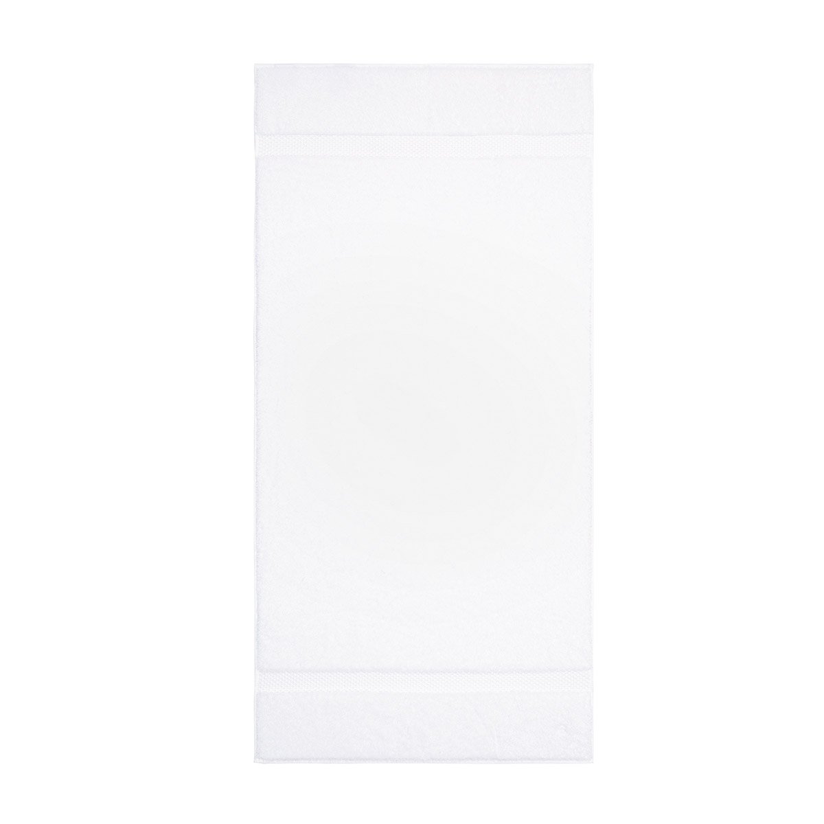 Serviette de toilette  en coton modal, etoile BlancYVES DELORME