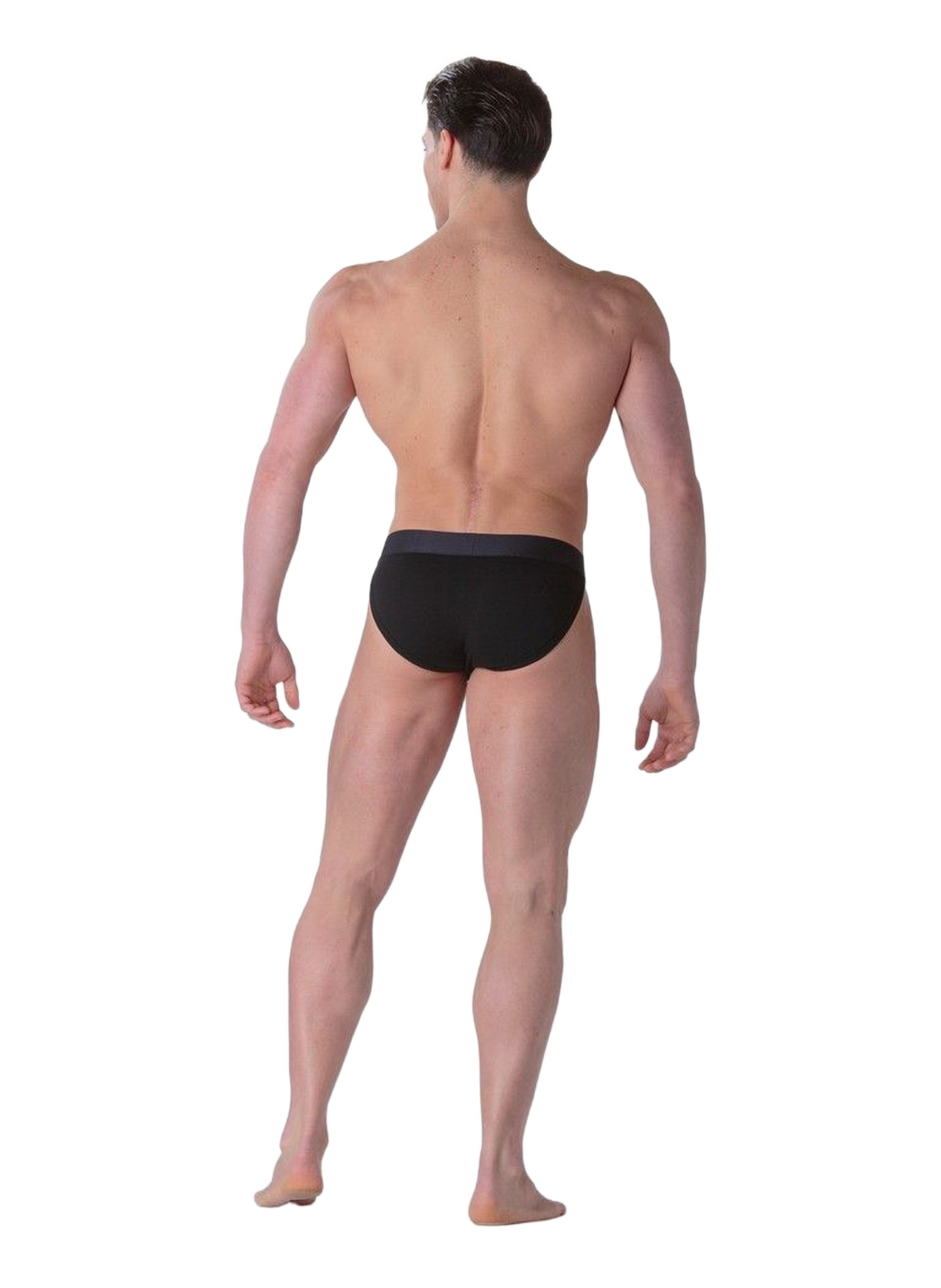 Cotton-blend briefs | Black WOH Men