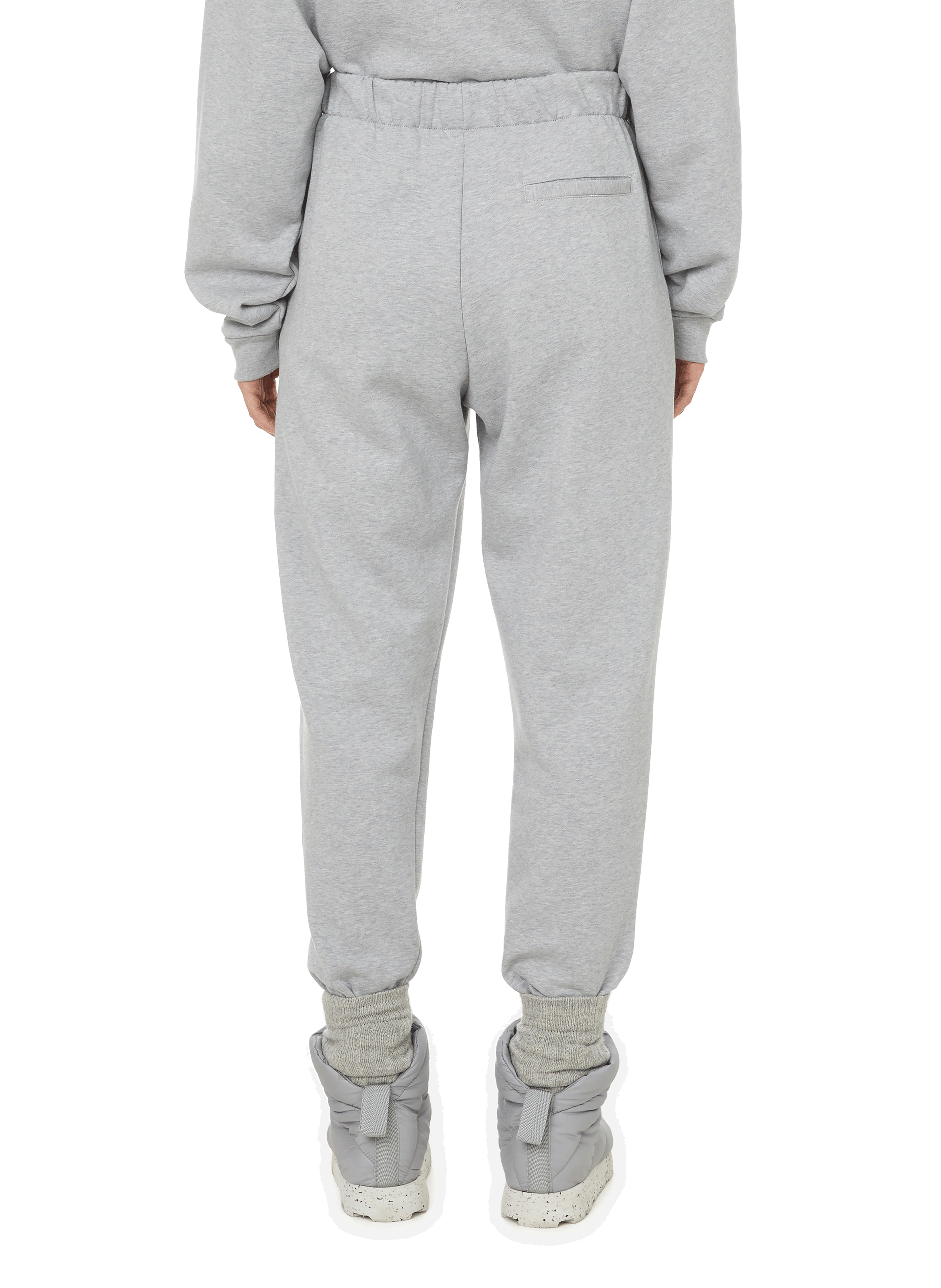 Pantalon de jogging en coton biologique THE SOCIAL SUNDAY Gris