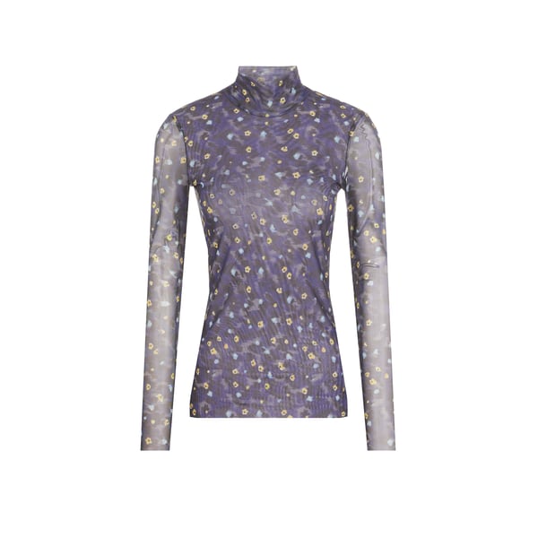 T-shirt avec imprimé fleurs